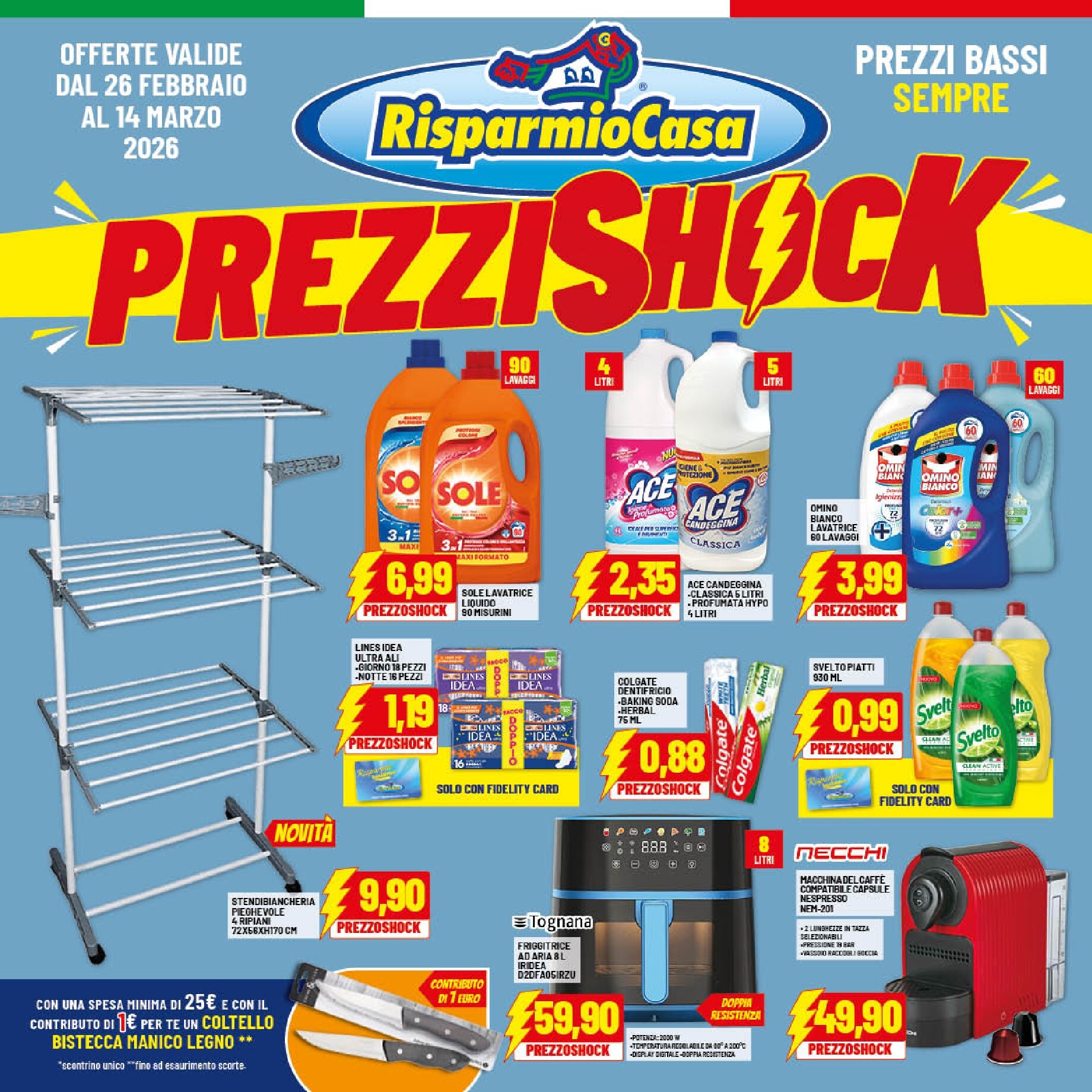risparmio-casa - Volantino Risparmio Casa valido dal 26/02/2026 al 14/03/2026