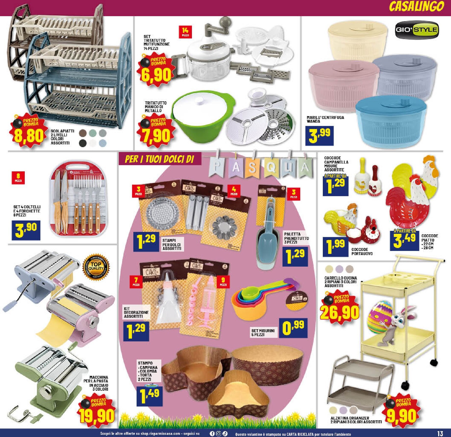 risparmio-casa - Volantino Risparmio Casa valido dal 26/03/2026 al 11/04/2026 - page: 13