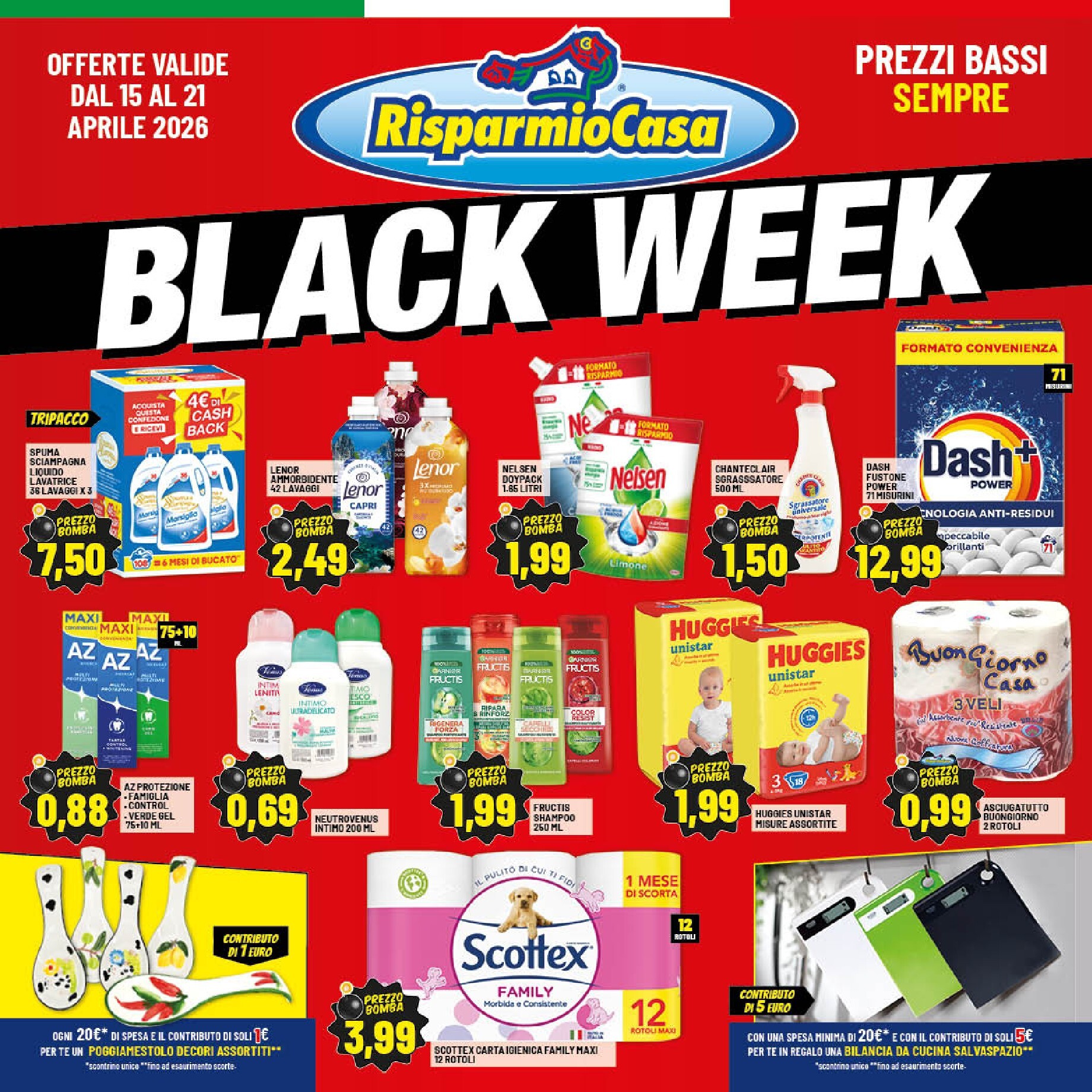 risparmio-casa - Volantino futuro Risparmio Casa - Black Week valido dal mercoledì 15/04/2026 al martedì 21/04/2026
