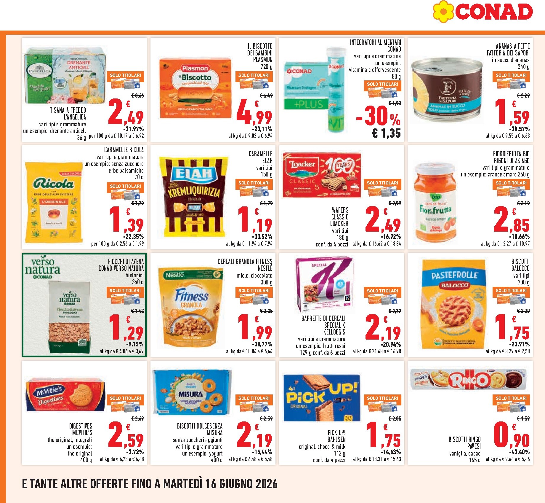 conad - Volantino Conad per la prossima settimana dal giovedì 04/06/2026 al sabato 13/06/2026 - page: 18