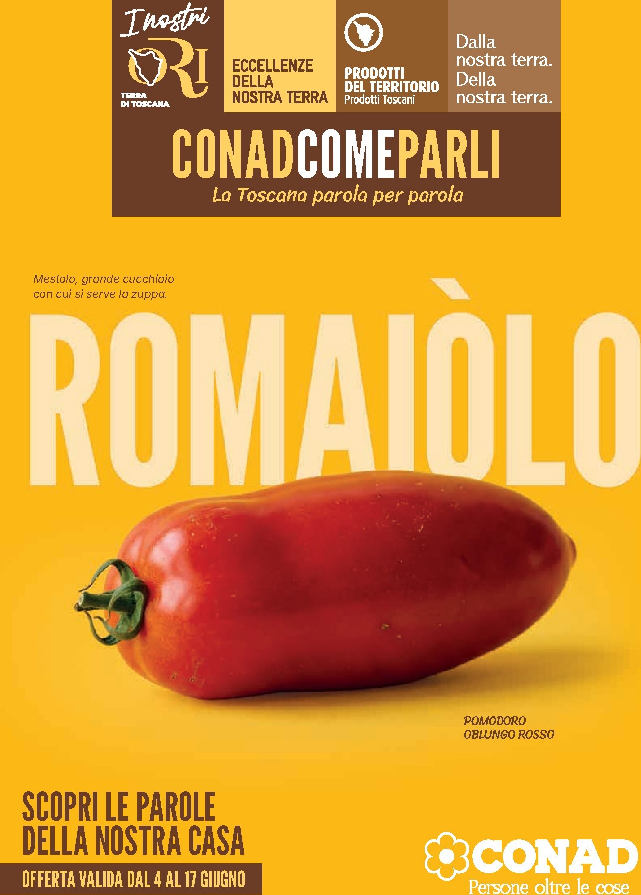 conad - Volantino futuro Conad - Romaiòlo valido dal giovedì 04/06/2026 al mercoledì 17/06/2026 - page: 1