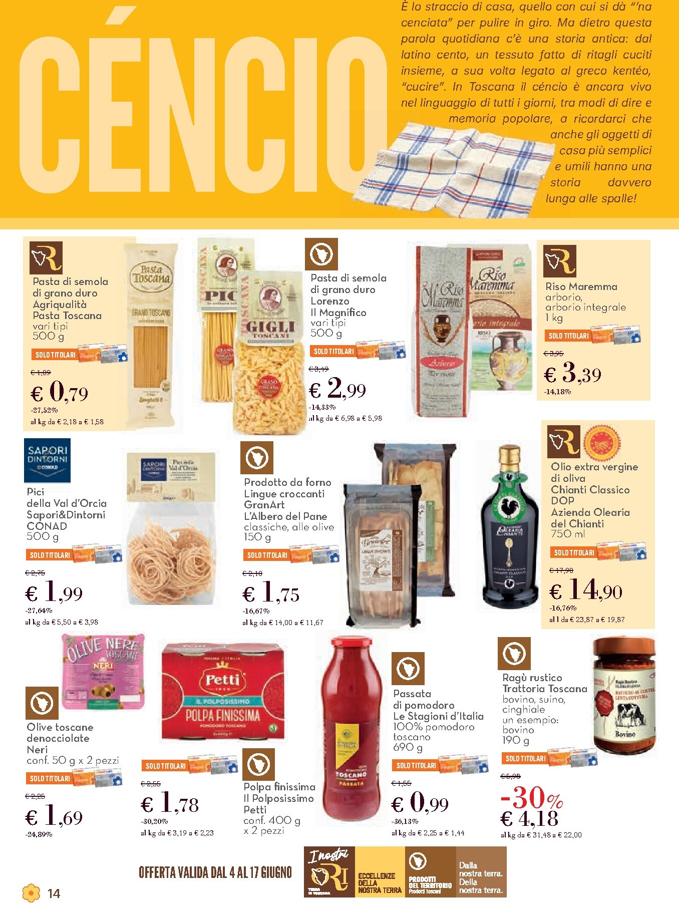 conad - Volantino futuro Conad - Romaiòlo valido dal giovedì 04/06/2026 al mercoledì 17/06/2026 - page: 14