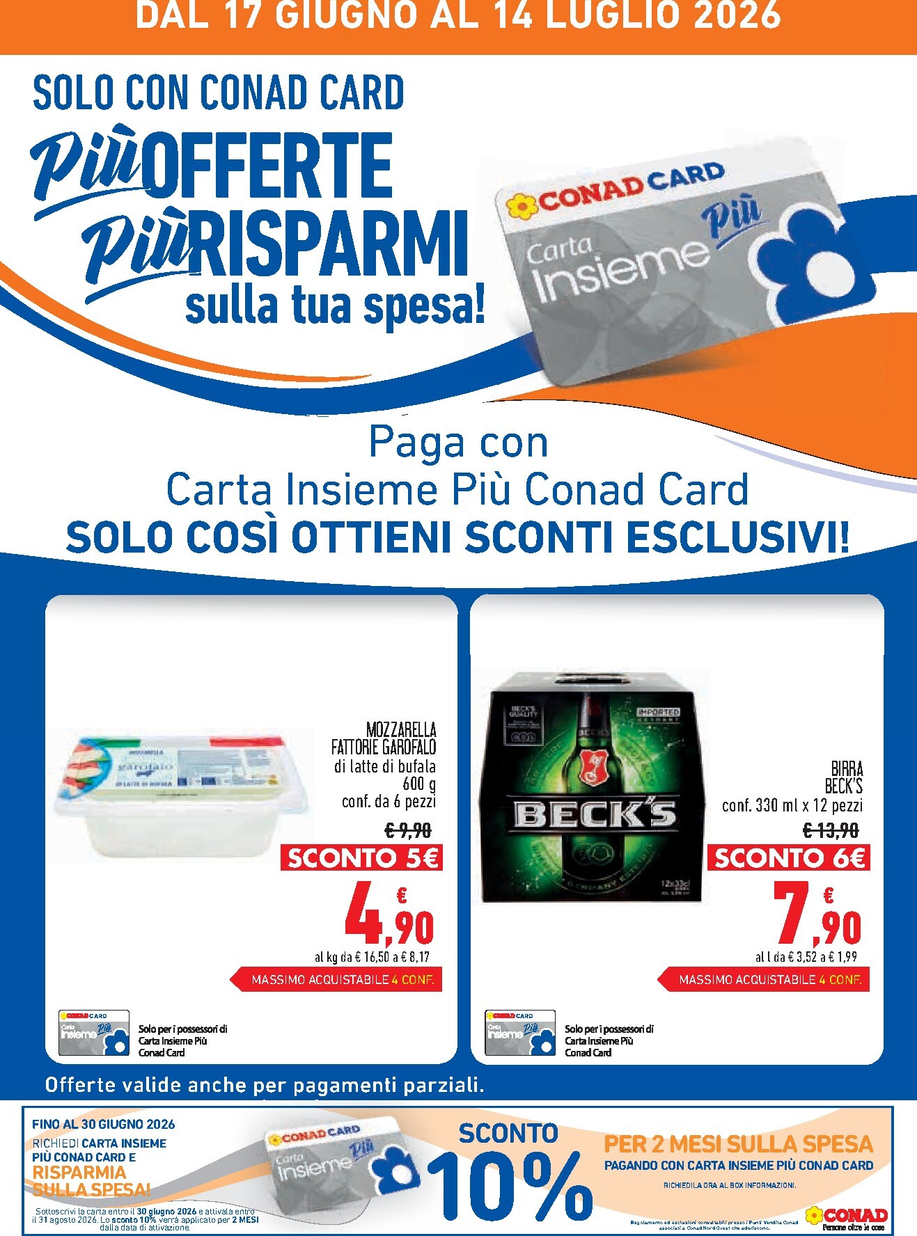 conad - Volantino Conad - miPremio per la prossima settimana dal mercoledì 17/06/2026 al martedì 14/07/2026 - page: 2