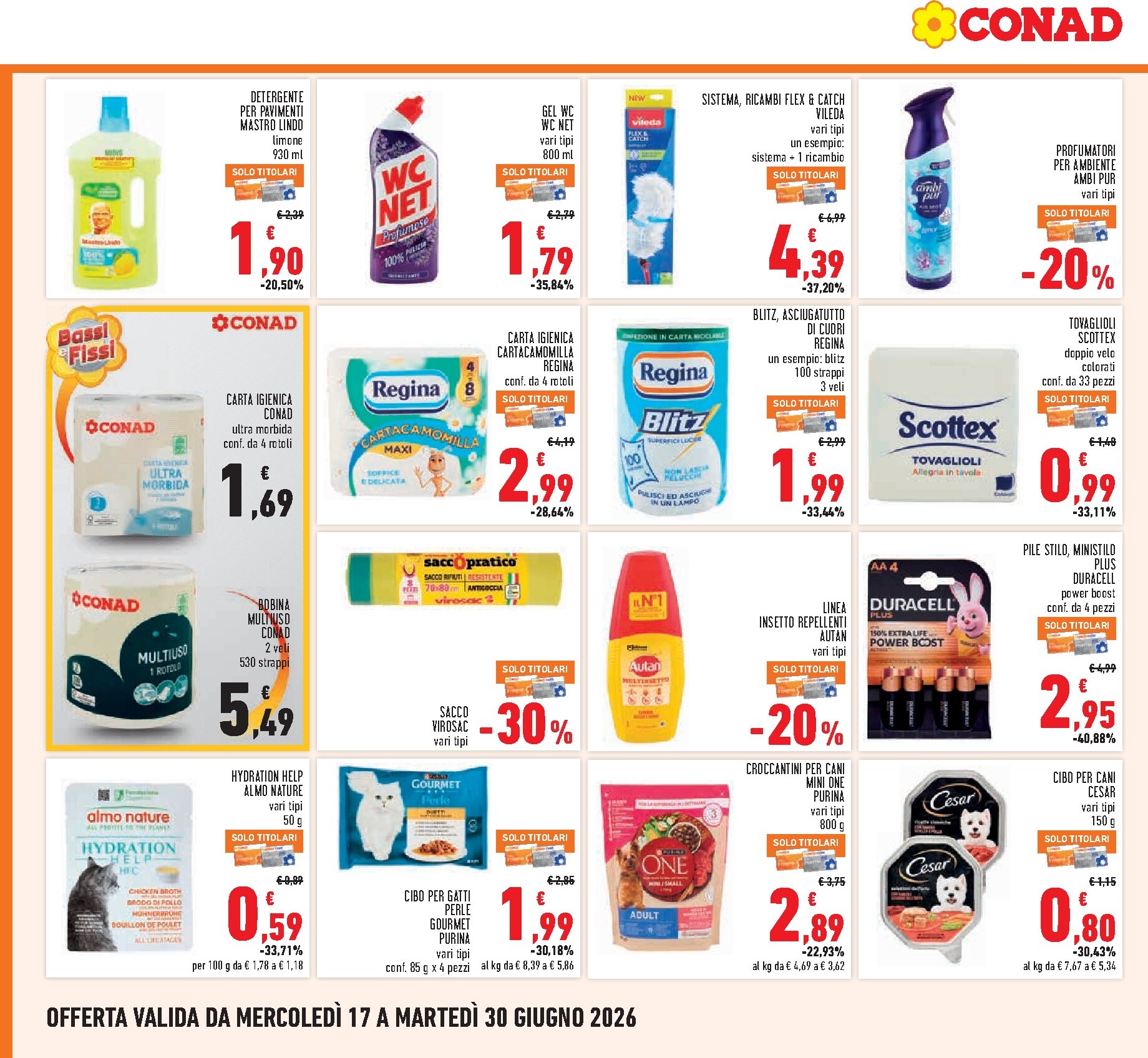 conad - Volantino Conad per la prossima settimana dal mercoledì 17/06/2026 al martedì 30/06/2026 - page: 20