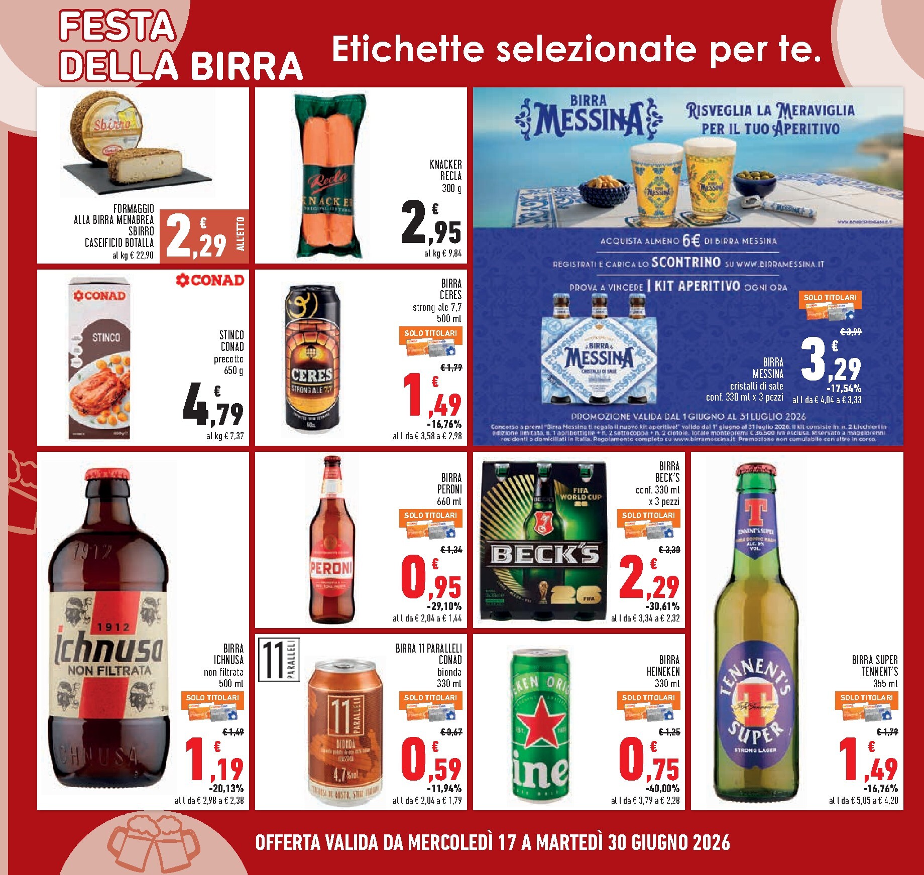 conad - Volantino Conad per la prossima settimana dal mercoledì 17/06/2026 al martedì 30/06/2026 - page: 16