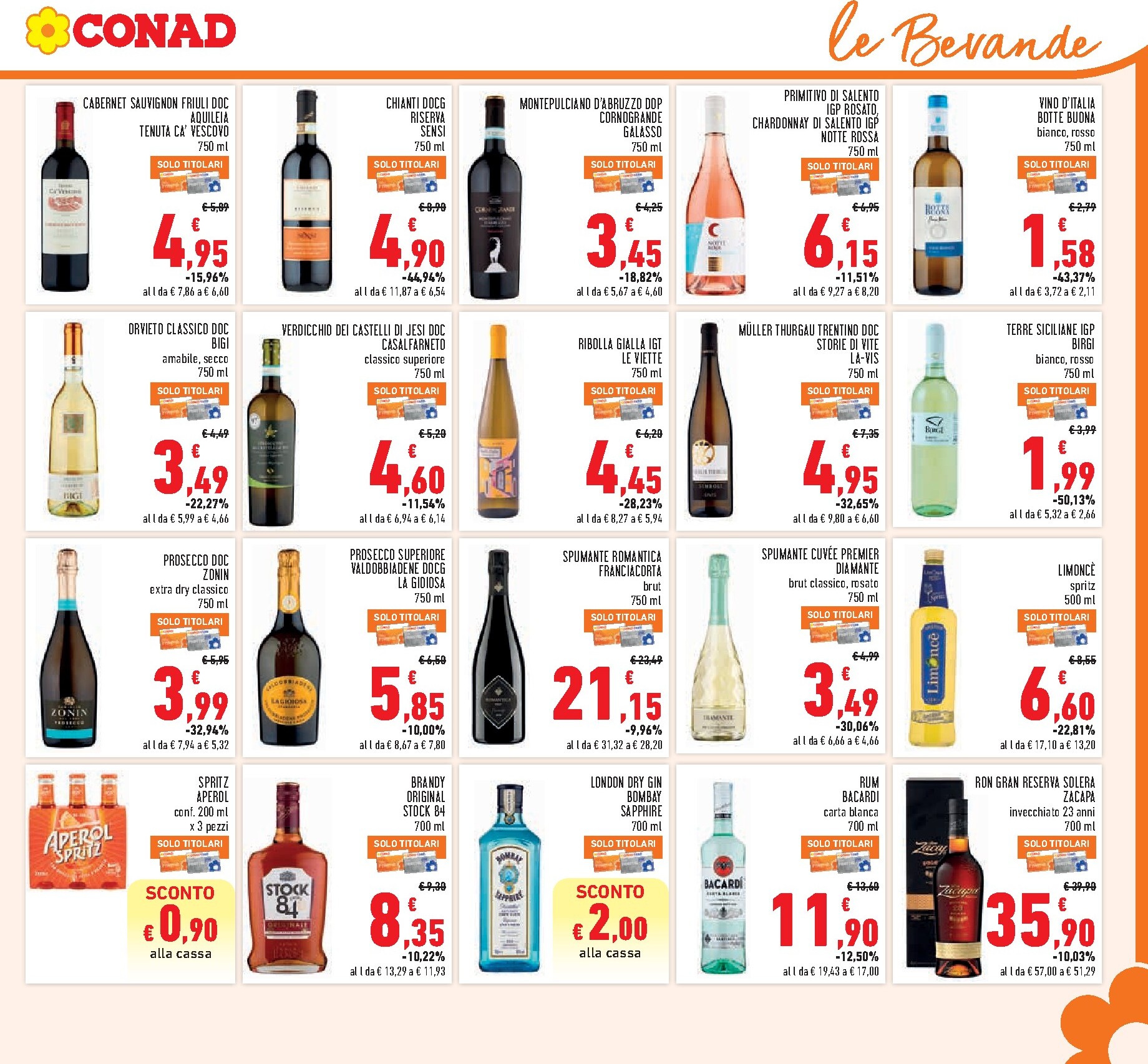 conad - Volantino Conad per la prossima settimana dal mercoledì 17/06/2026 al martedì 30/06/2026 - page: 15