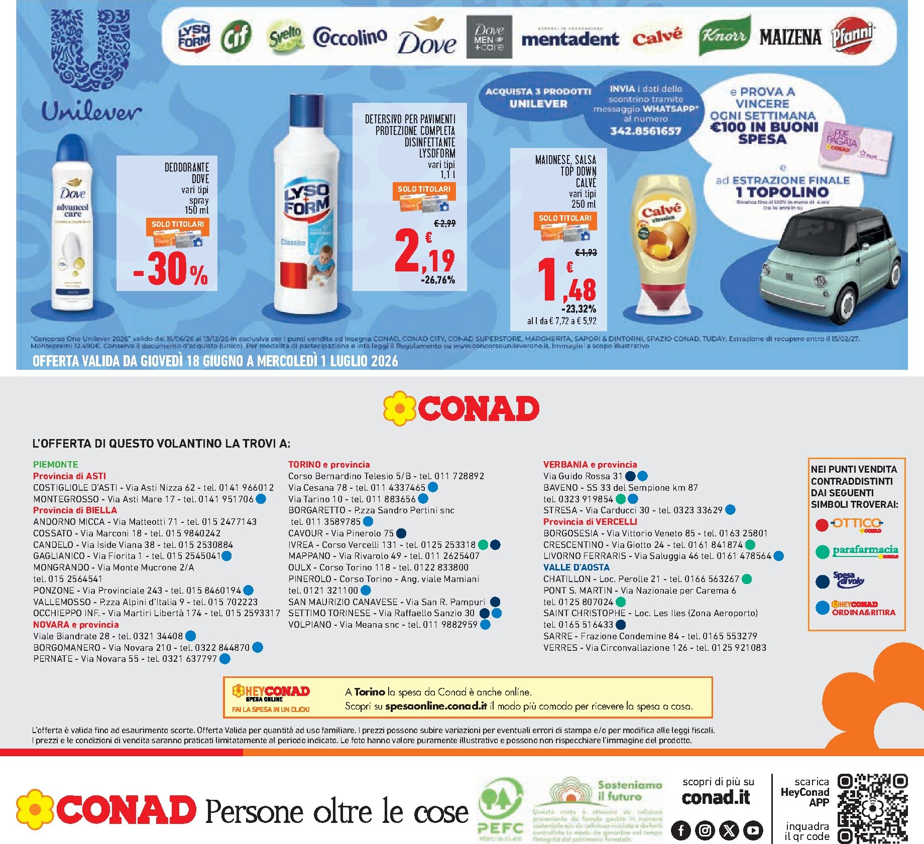 conad - Volantino futuro Conad valido dal giovedì 18/06/2026 al mercoledì 01/07/2026 - page: 24
