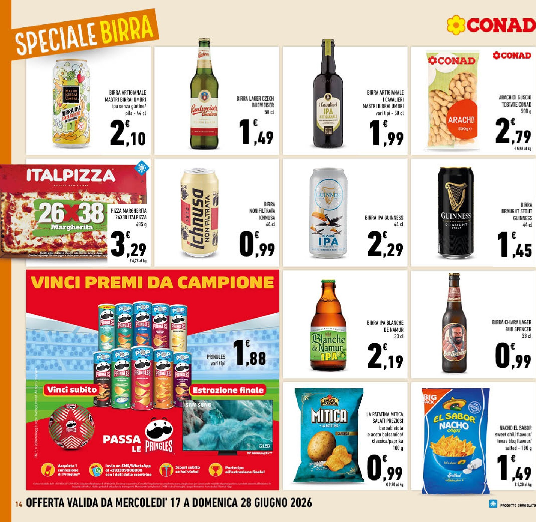 conad - Volantino futuro Conad valido dal mercoledì 17/06/2026 al domenica 28/06/2026 - page: 14
