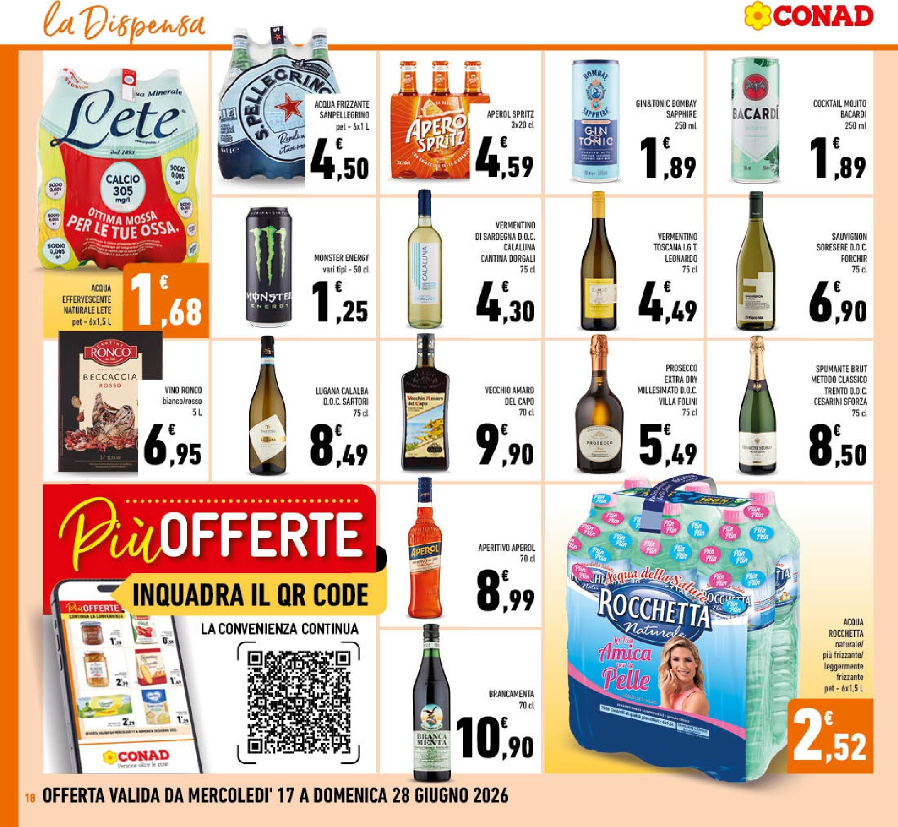 conad - Volantino futuro Conad valido dal mercoledì 17/06/2026 al domenica 28/06/2026 - page: 18