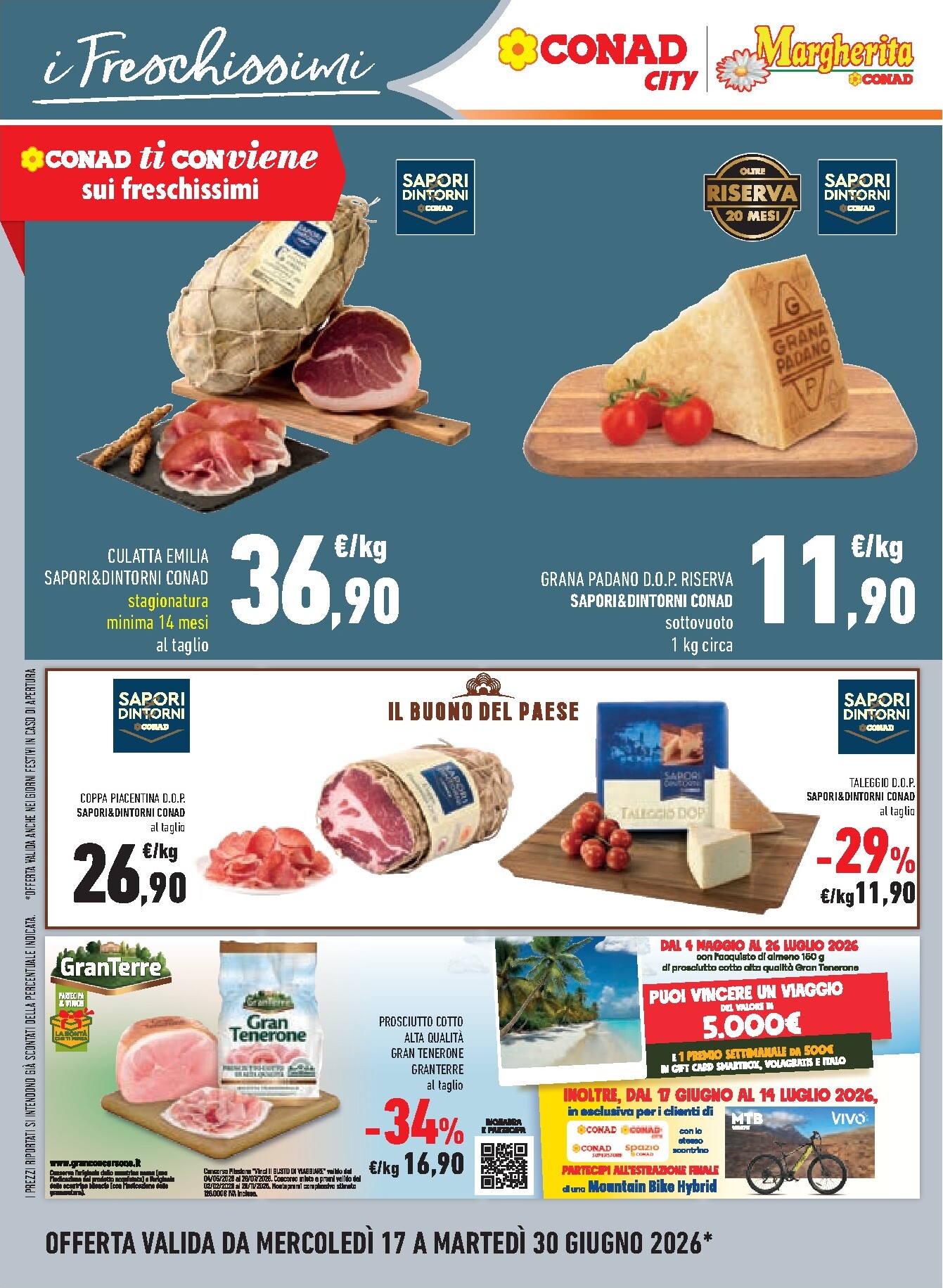 conad - Volantino futuro Conad - Margherita valido dal mercoledì 17/06/2026 al martedì 30/06/2026 - page: 14