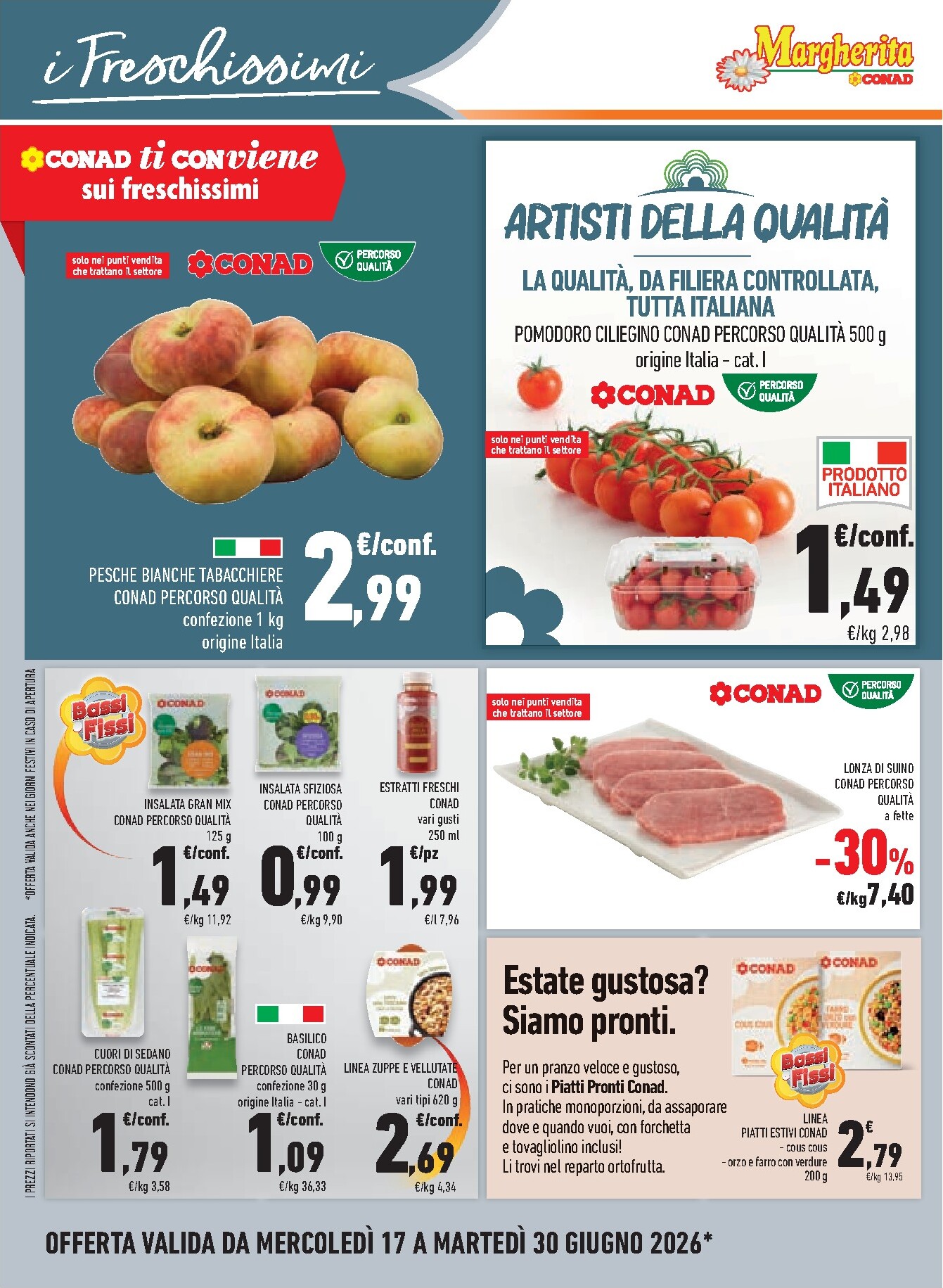 conad - Volantino futuro Conad - Margherita valido dal mercoledì 17/06/2026 al martedì 30/06/2026 - page: 16