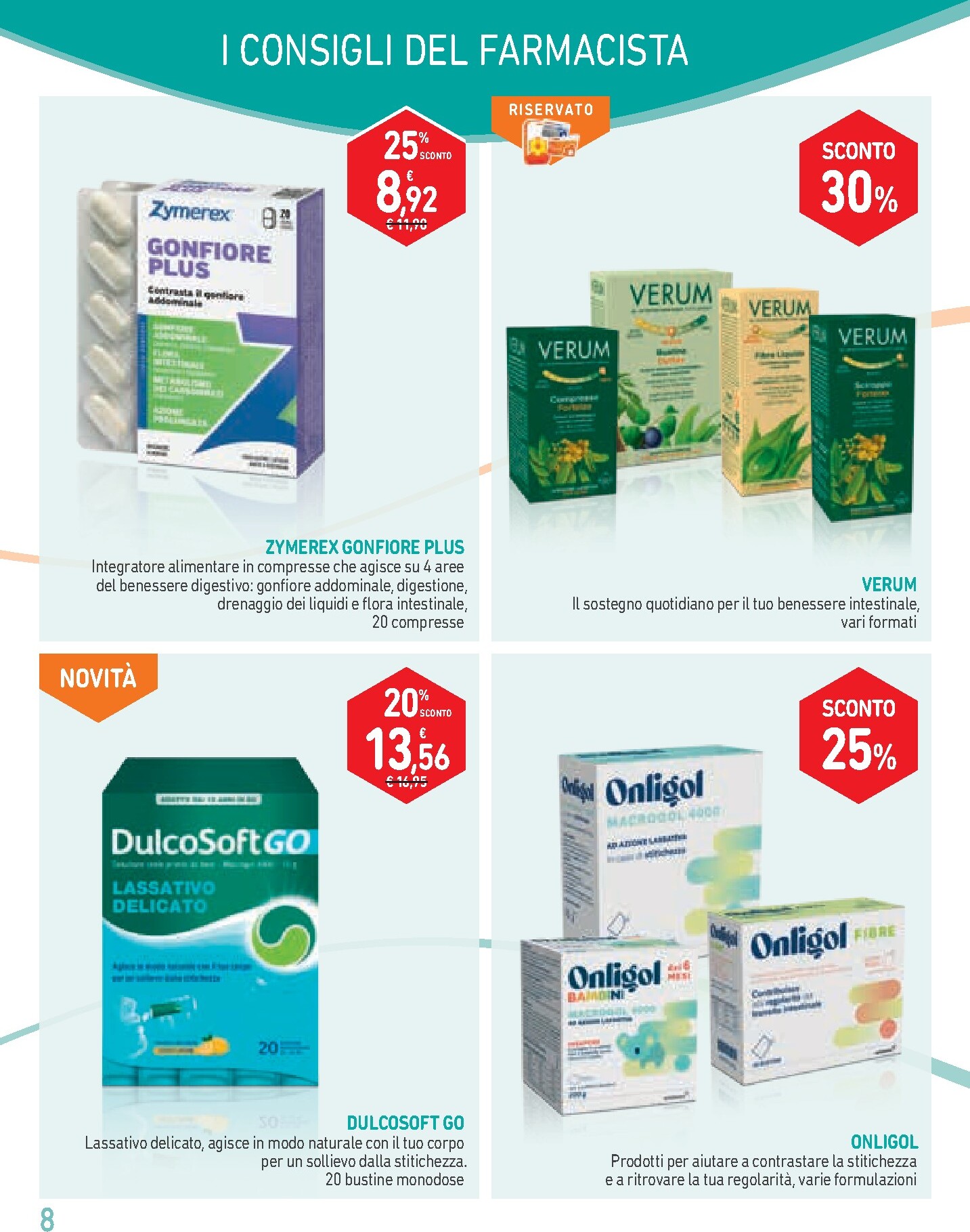 conad - Volantino attuale di Conad - Parafarmacia valido dal martedì 30/06/2026 al mercoledì 29/07/2026 - page: 8