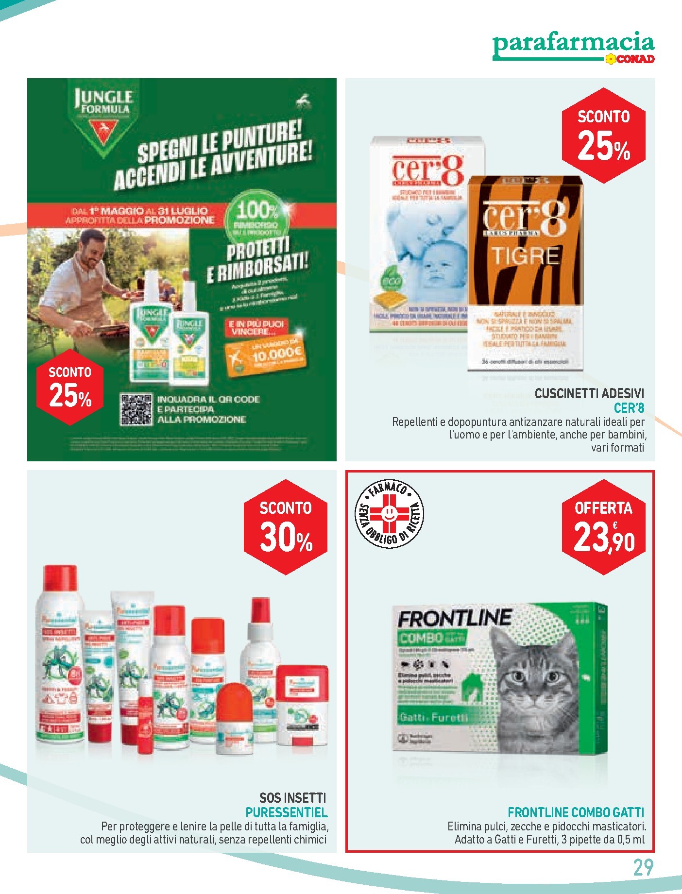 conad - Volantino attuale di Conad - Parafarmacia valido dal martedì 30/06/2026 al mercoledì 29/07/2026 - page: 29