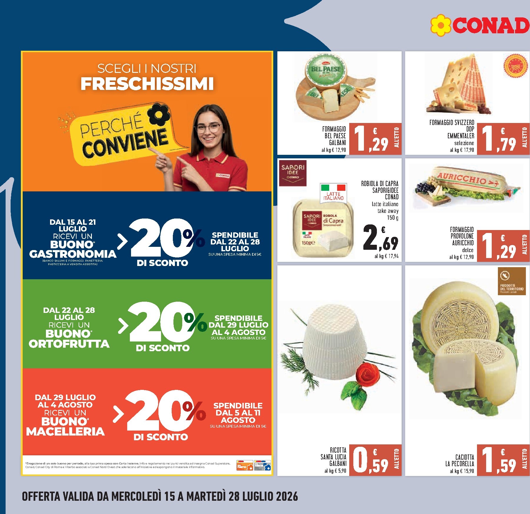 conad - Volantino Conad per la prossima settimana dal mercoledì 15/07/2026 al martedì 28/07/2026 - page: 12