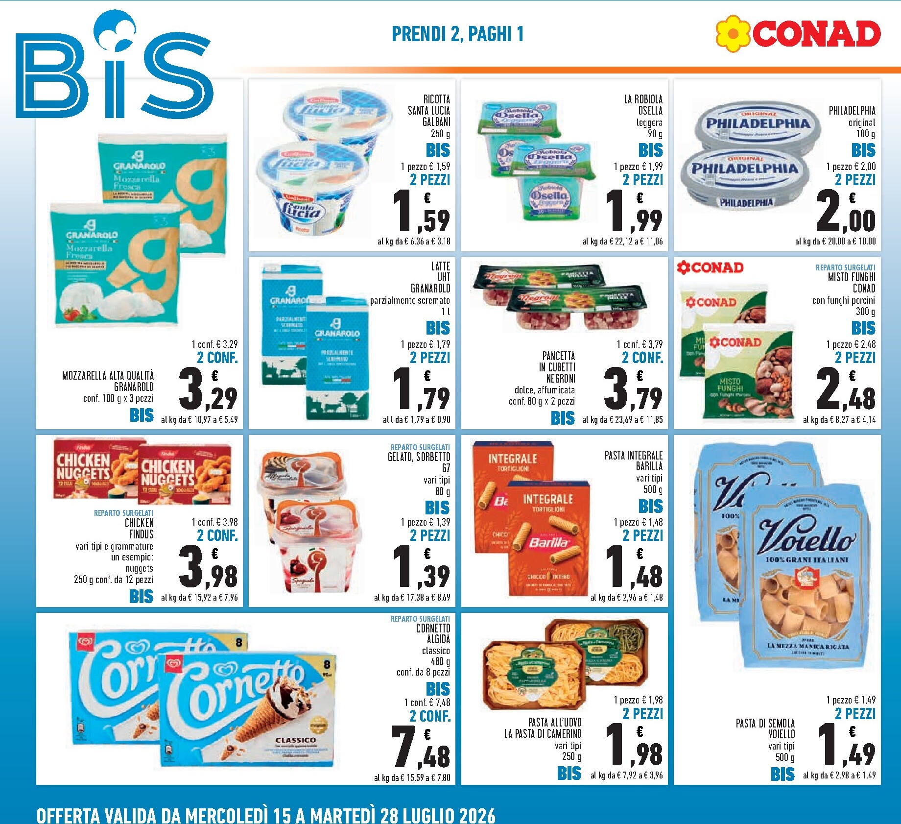 conad - Volantino Conad per la prossima settimana dal mercoledì 15/07/2026 al martedì 28/07/2026 - page: 2