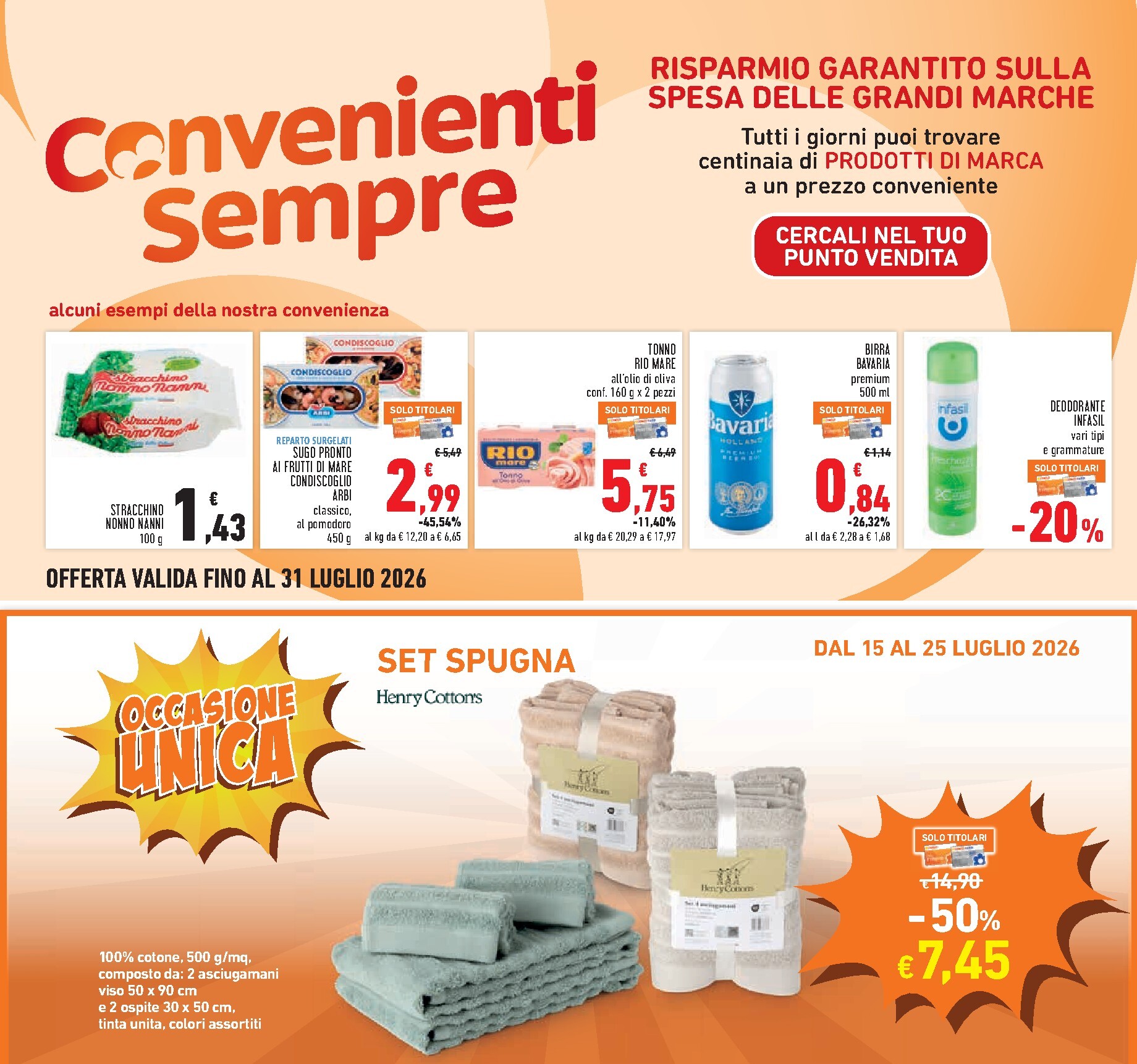 conad - Volantino Conad per la prossima settimana dal mercoledì 15/07/2026 al martedì 28/07/2026 - page: 26