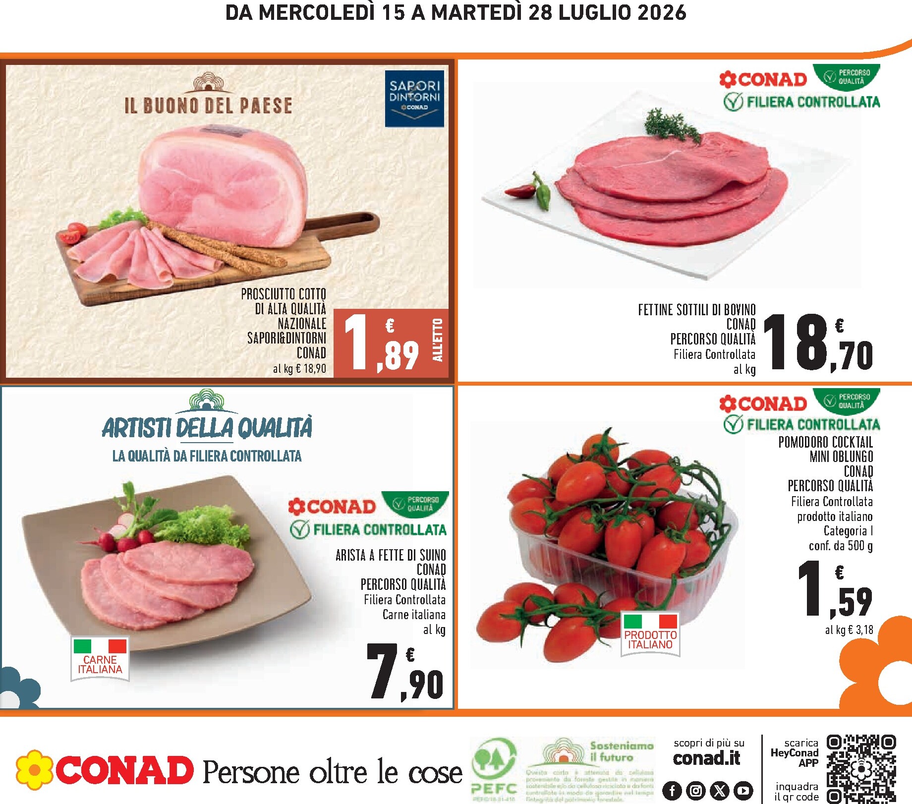 conad - Volantino Conad per la prossima settimana dal mercoledì 15/07/2026 al martedì 28/07/2026 - page: 28