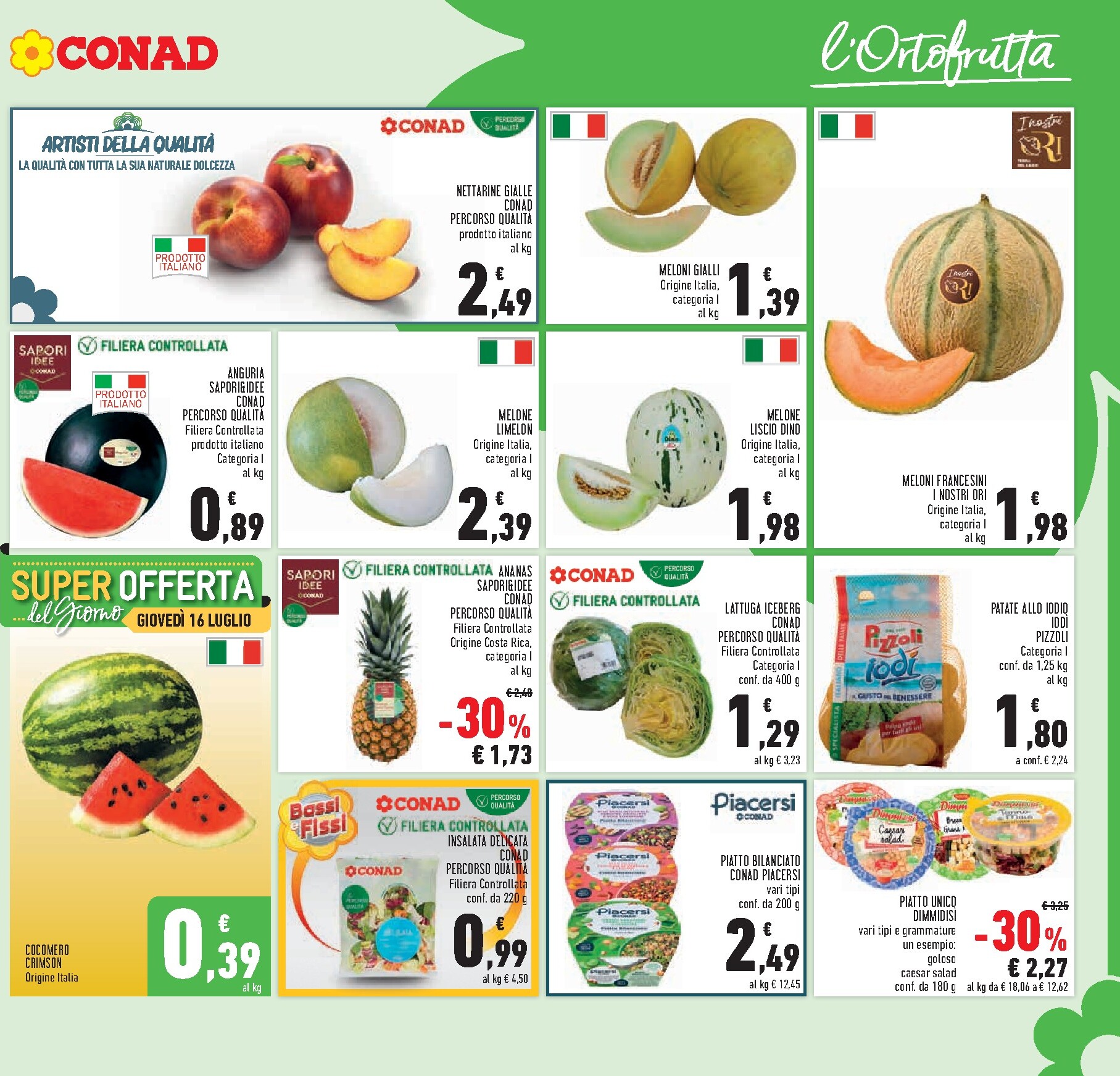 conad - Volantino Conad per la prossima settimana dal mercoledì 15/07/2026 al martedì 28/07/2026 - page: 9