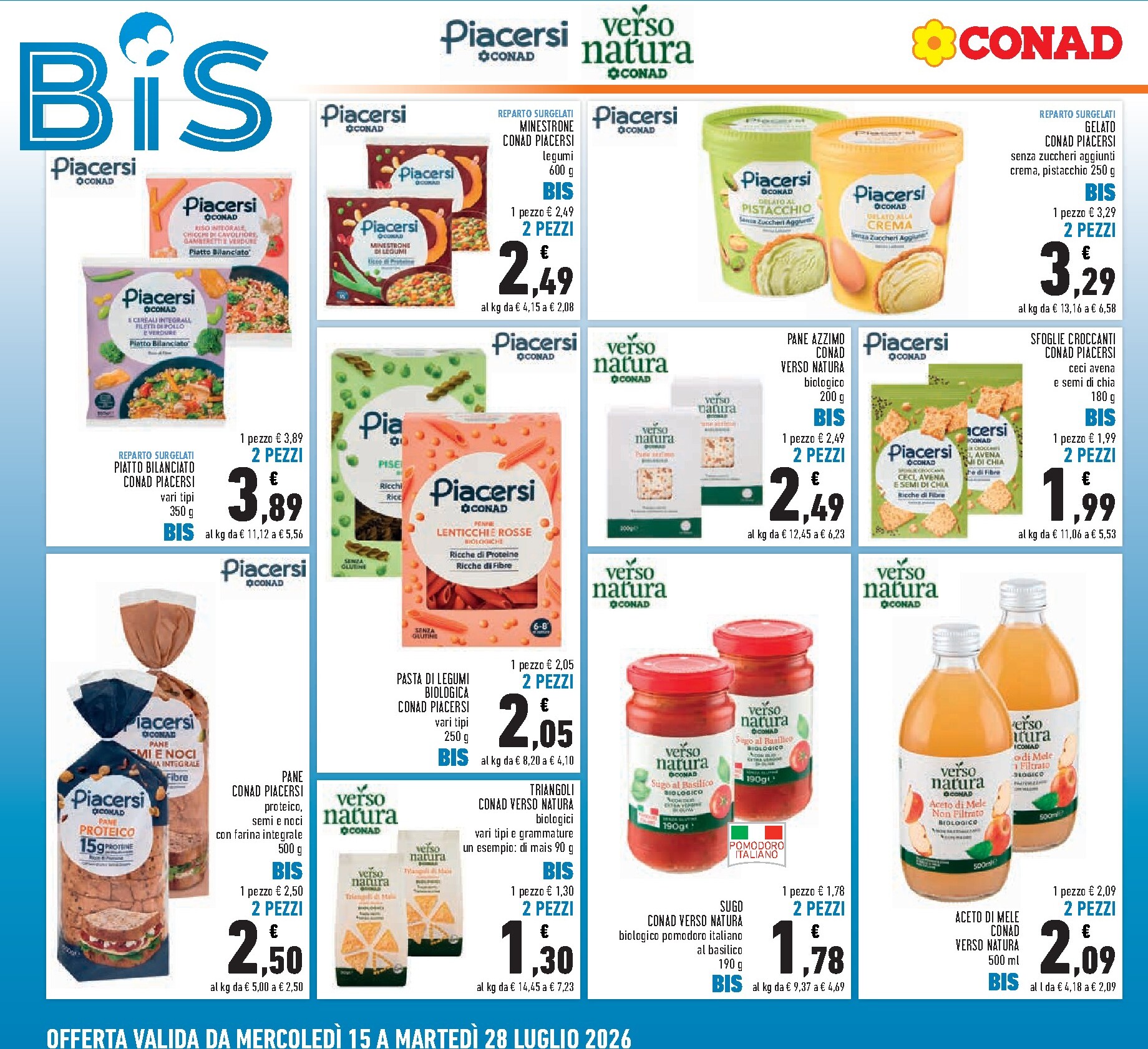 conad - Volantino Conad per la prossima settimana dal mercoledì 15/07/2026 al martedì 28/07/2026 - page: 6