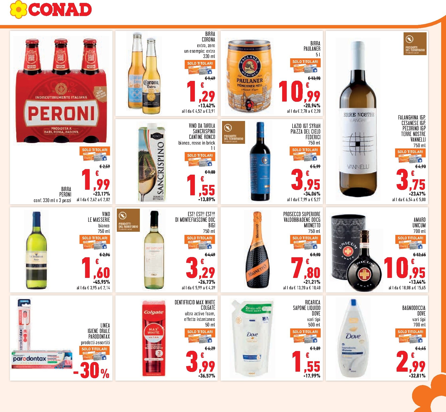 conad - Volantino Conad per la prossima settimana dal mercoledì 15/07/2026 al martedì 28/07/2026 - page: 21