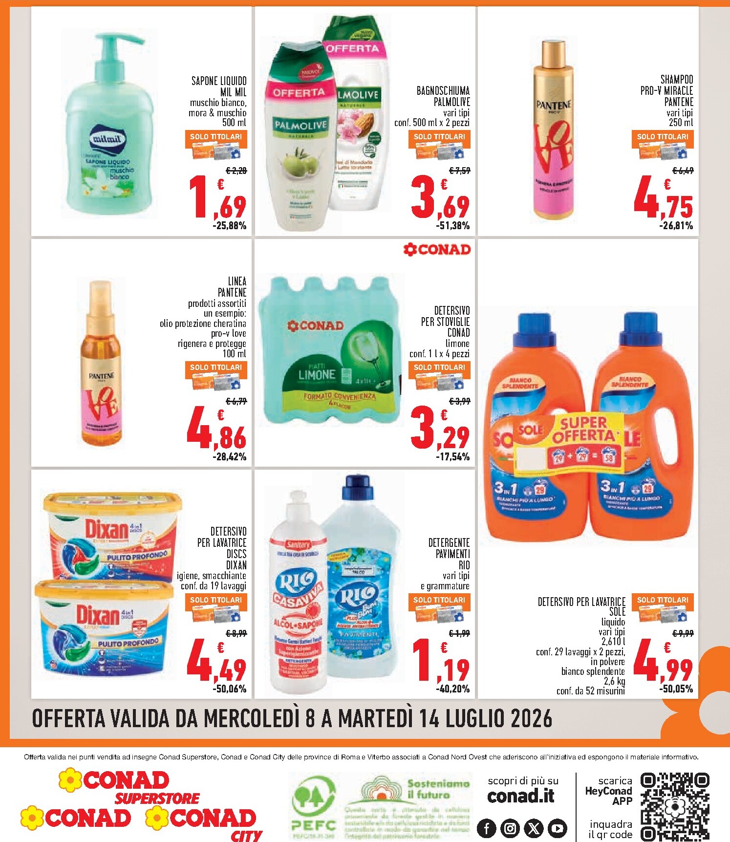 conad - Volantino attuale di Conad - Convenienza Piú valido dal mercoledì 08/07/2026 al martedì 14/07/2026 - page: 8