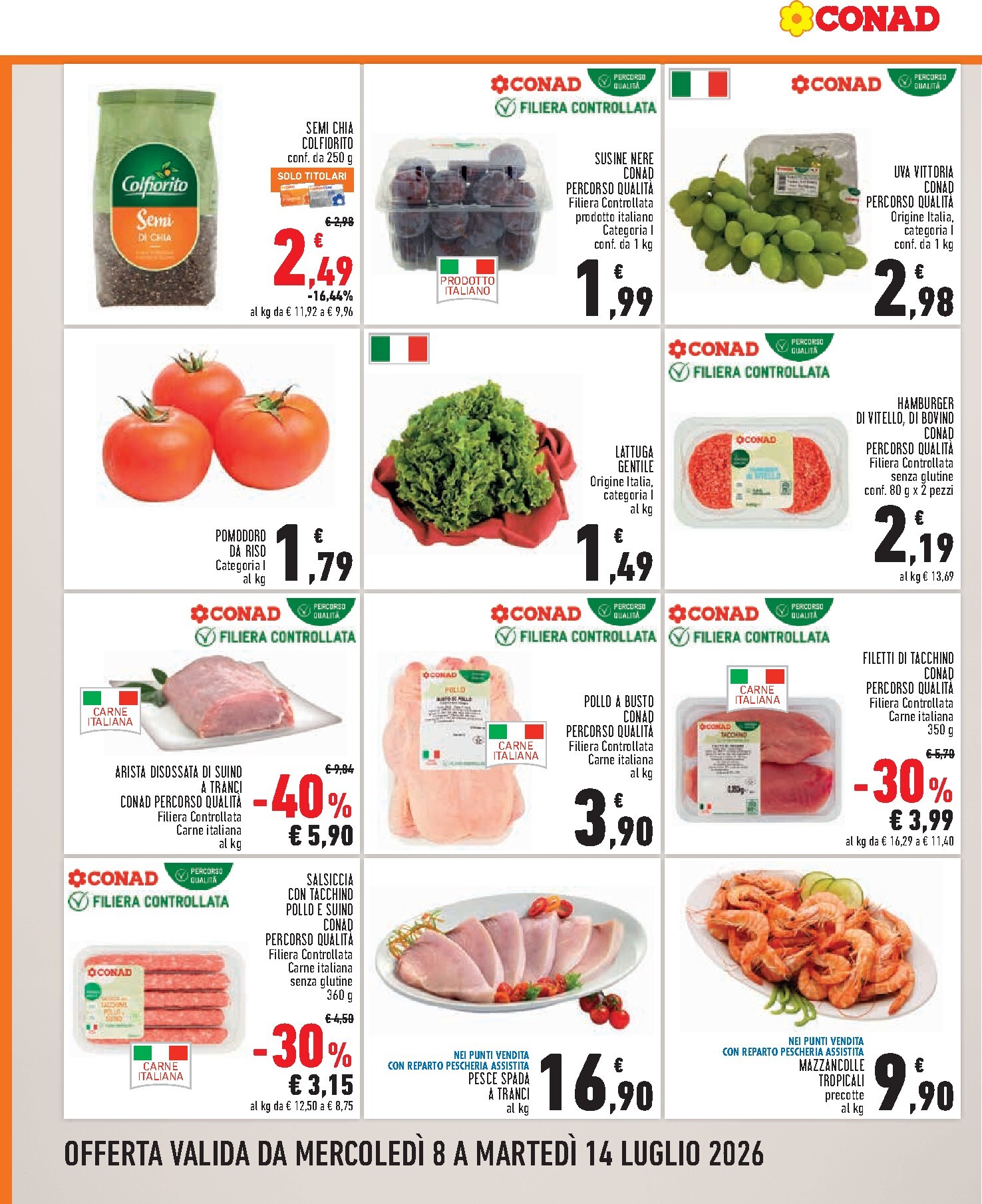 conad - Volantino attuale di Conad - Convenienza Piú valido dal mercoledì 08/07/2026 al martedì 14/07/2026 - page: 2