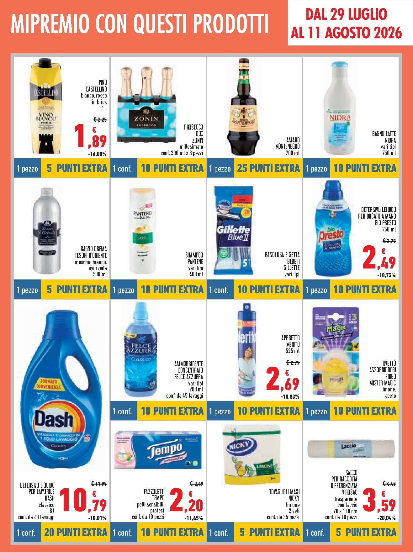 conad - Volantino Conad City - miPremio per la prossima settimana dal mercoledì 15/07/2026 al martedì 11/08/2026 - page: 11