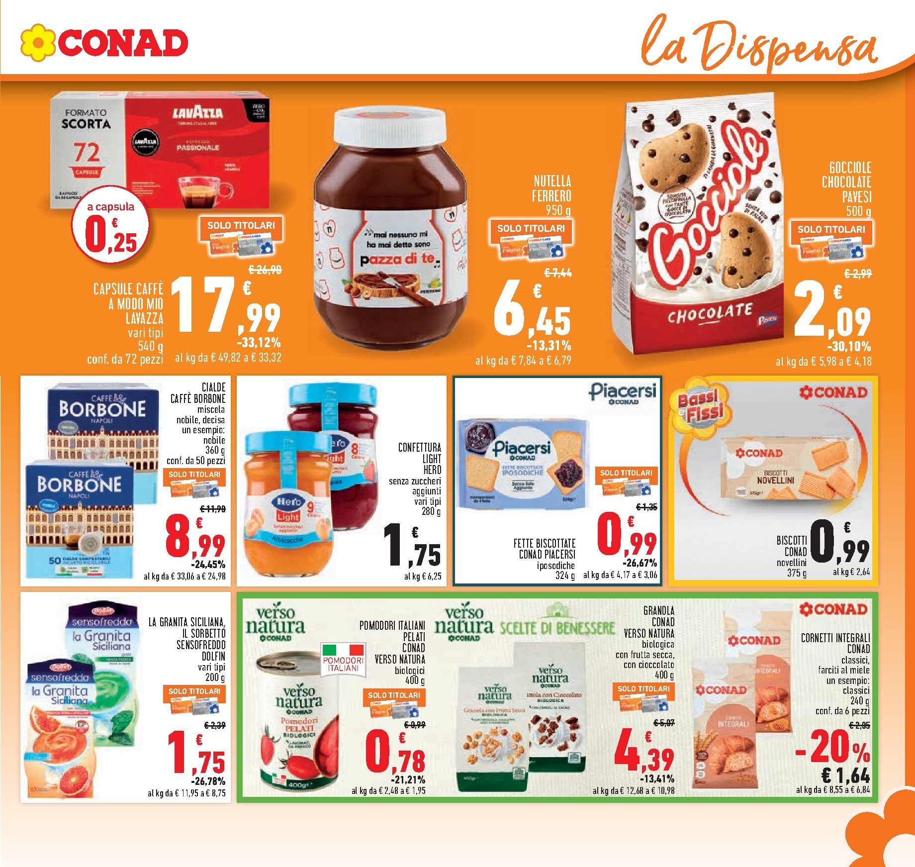 conad - Volantino futuro Conad valido dal giovedì 16/07/2026 al mercoledì 29/07/2026 - page: 19