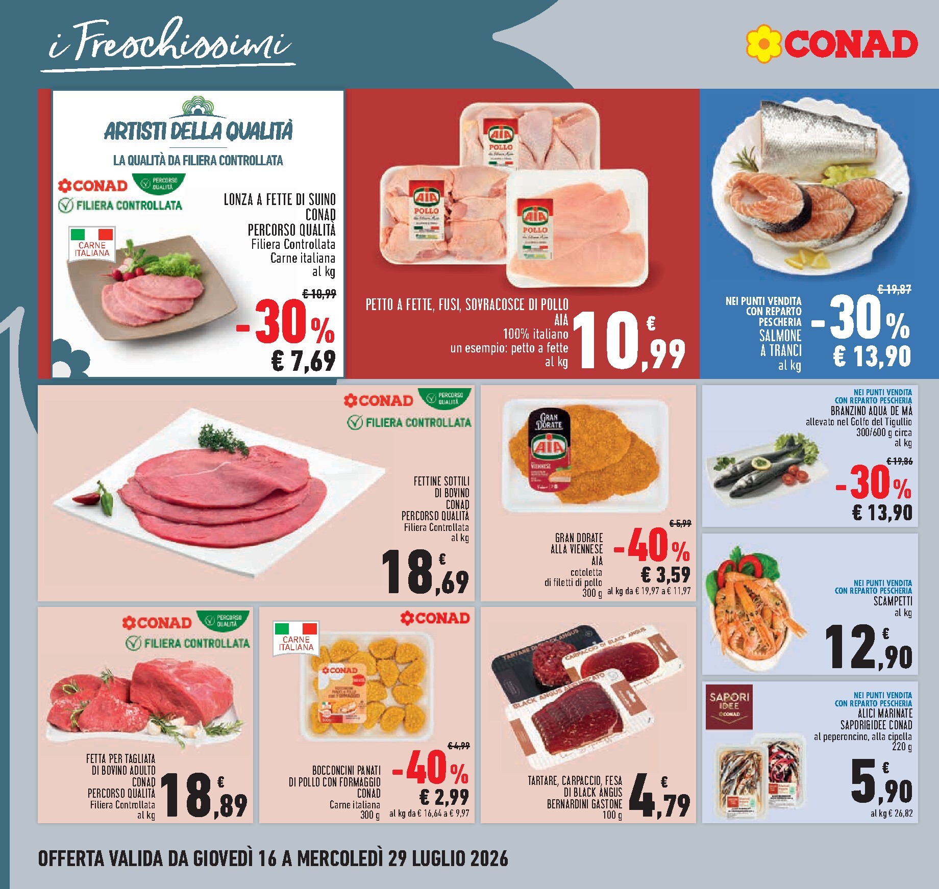 conad - Volantino futuro Conad valido dal giovedì 16/07/2026 al mercoledì 29/07/2026 - page: 14