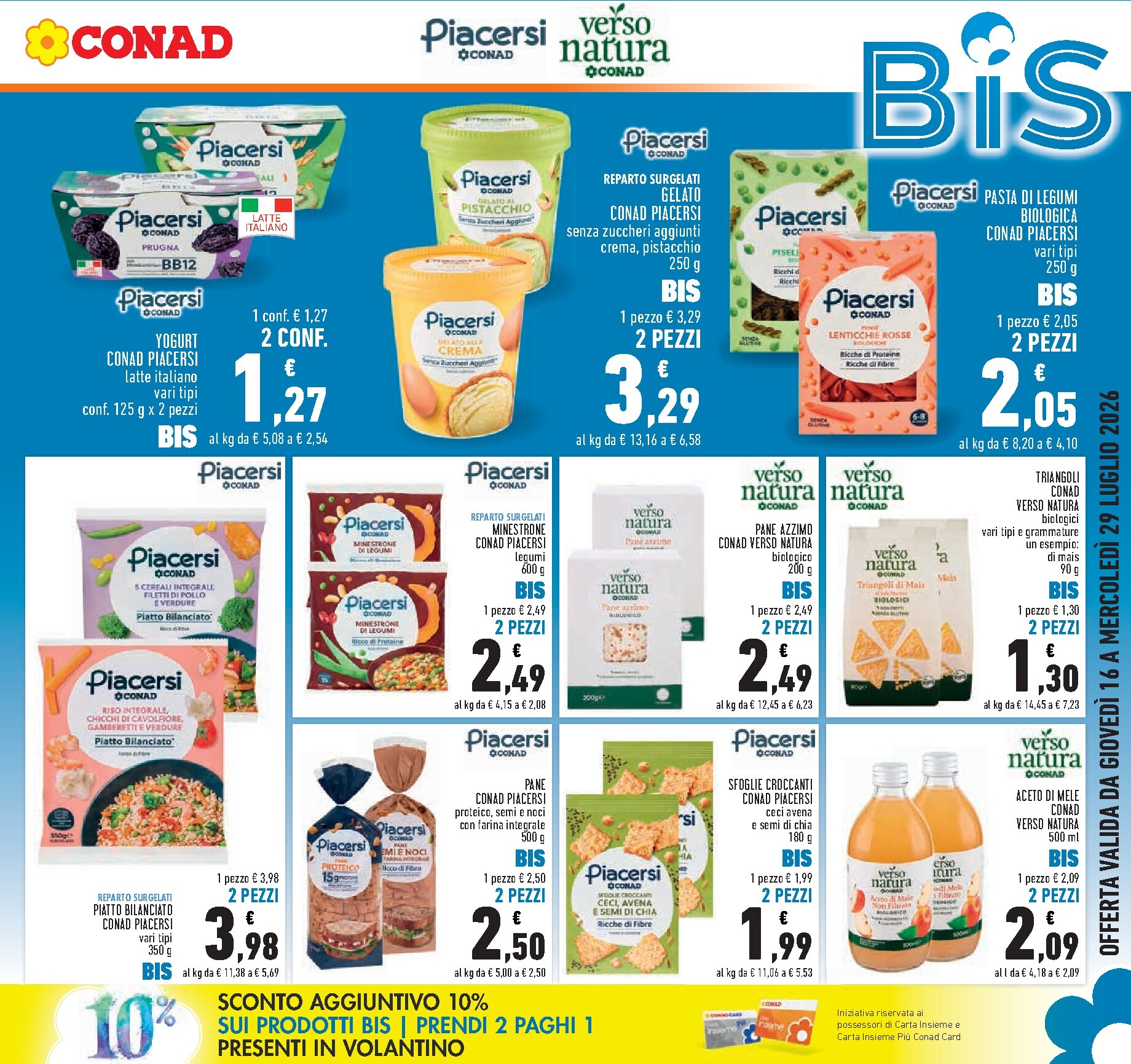 conad - Volantino futuro Conad valido dal giovedì 16/07/2026 al mercoledì 29/07/2026 - page: 7