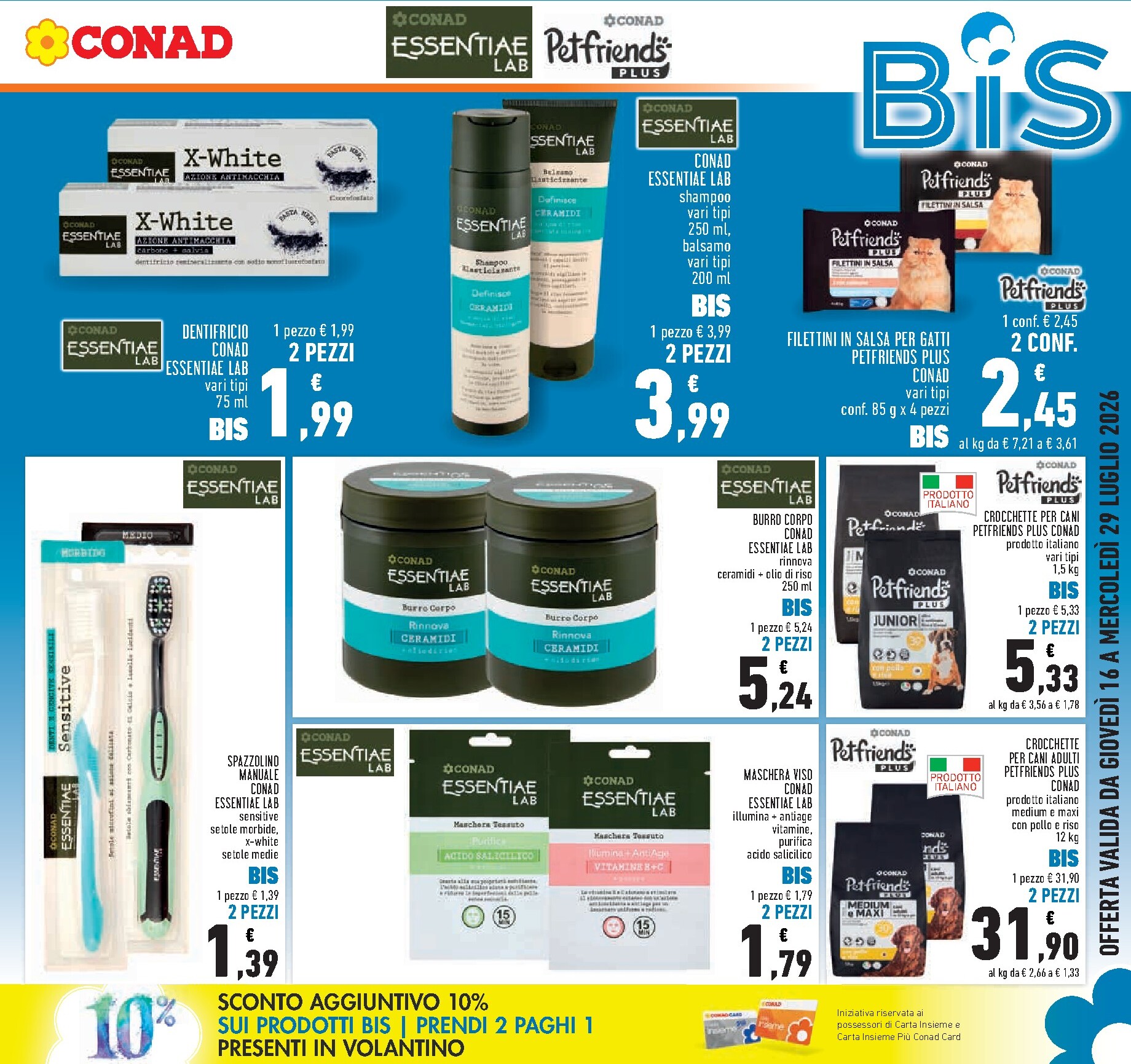 conad - Volantino futuro Conad valido dal giovedì 16/07/2026 al mercoledì 29/07/2026 - page: 9