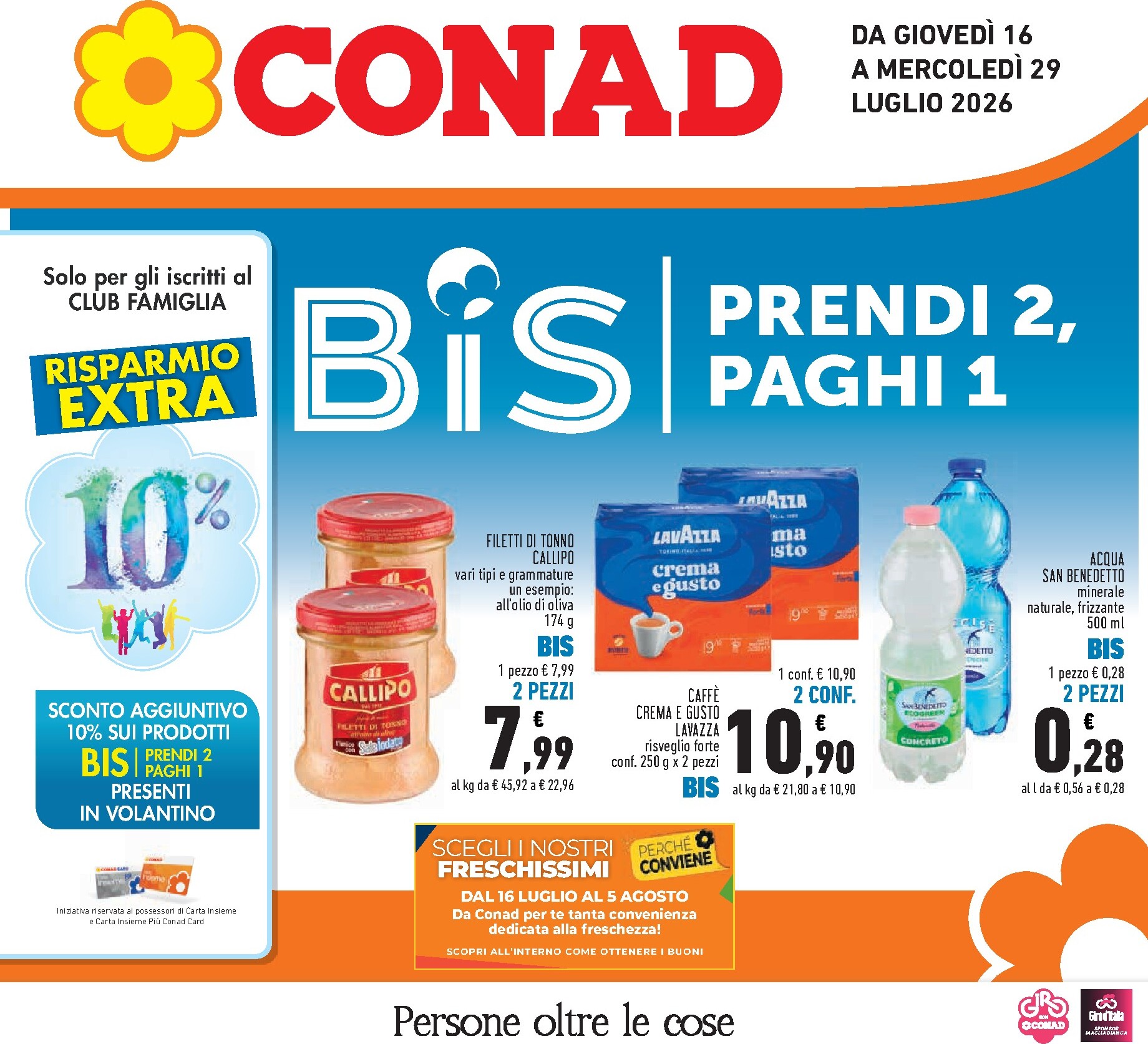 conad - Volantino futuro Conad valido dal giovedì 16/07/2026 al mercoledì 29/07/2026