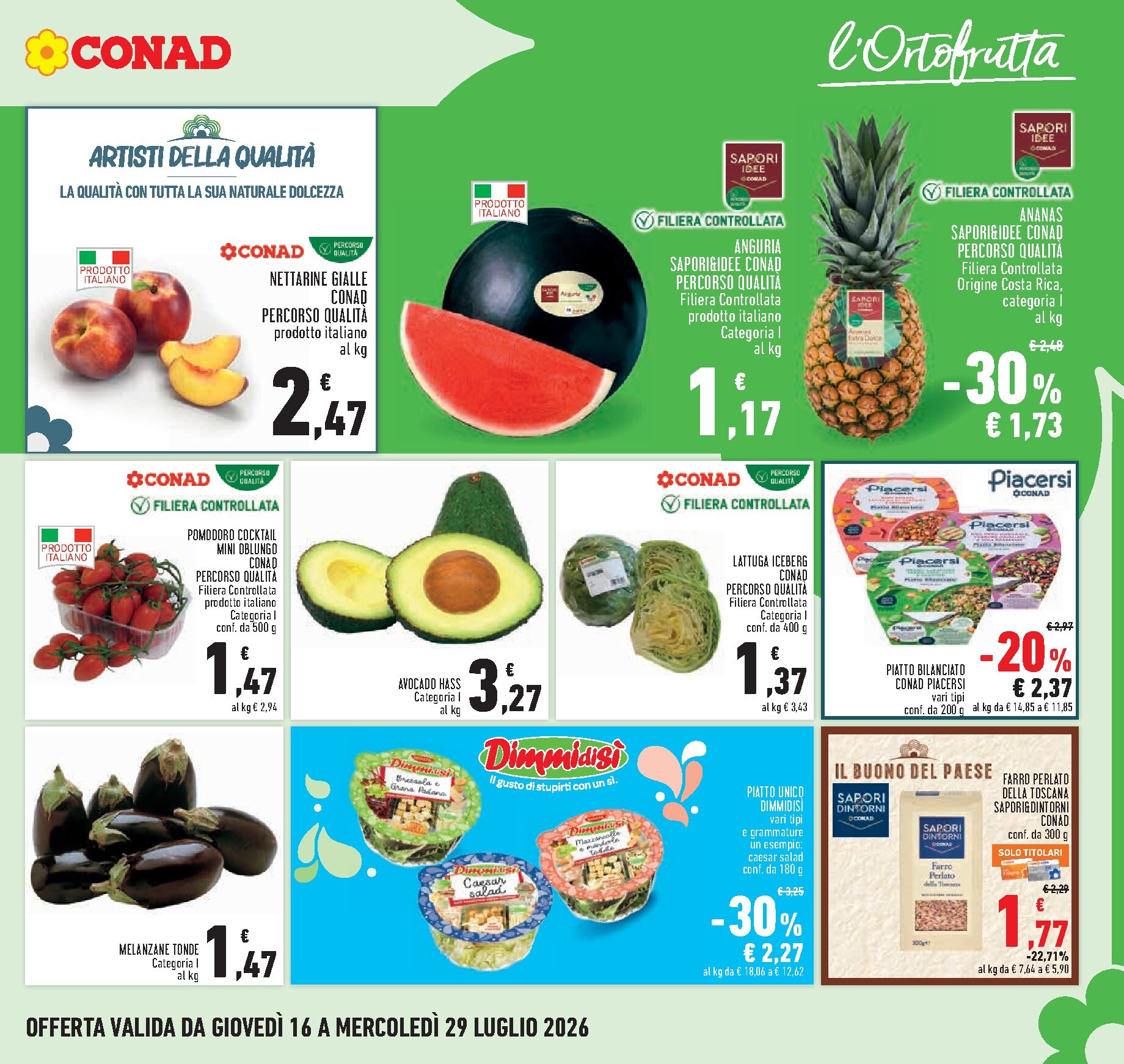 conad - Volantino futuro Conad valido dal giovedì 16/07/2026 al mercoledì 29/07/2026 - page: 13