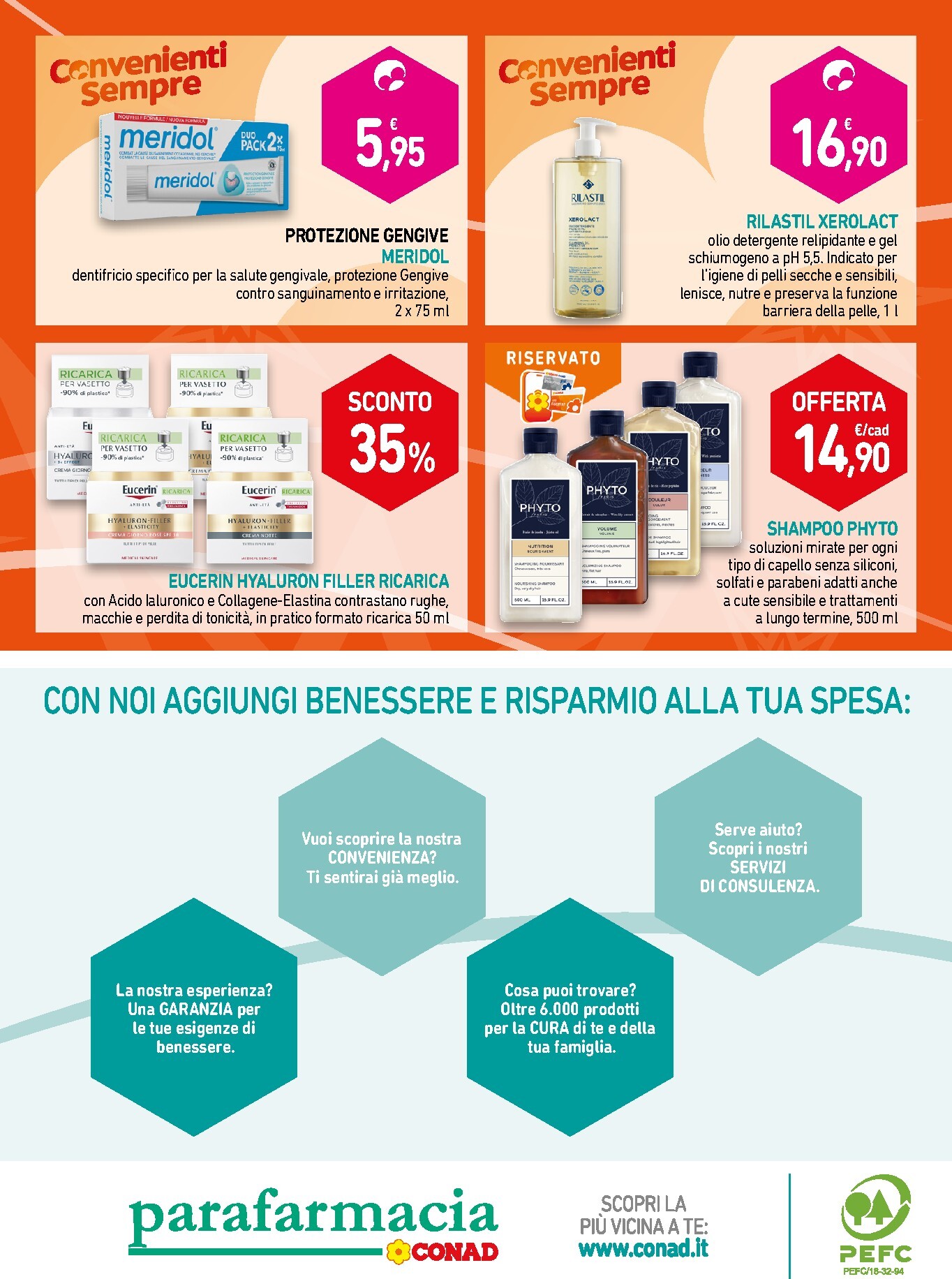 conad - Volantino attuale di Conad - Parafarmacia valido dal venerdì 10/07/2026 al giovedì 23/07/2026 - page: 4