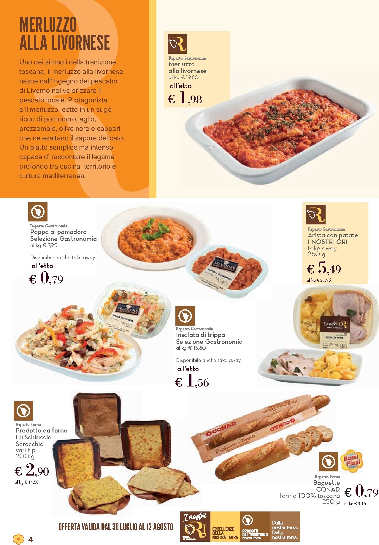 conad - Volantino Conad - Sorvallo per la prossima settimana dal giovedì 30/07/2026 al mercoledì 12/08/2026 - page: 4