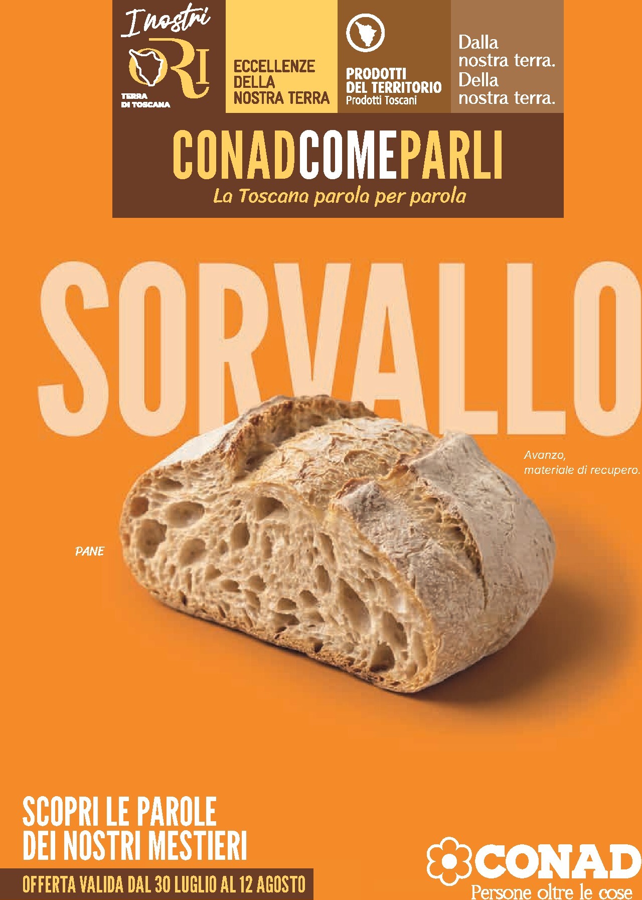 conad - Volantino Conad - Sorvallo per la prossima settimana dal giovedì 30/07/2026 al mercoledì 12/08/2026