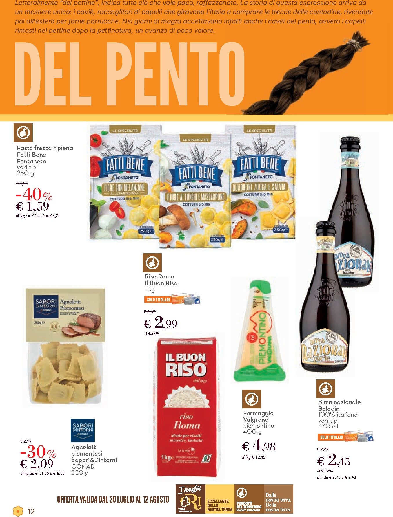 conad - Volantino Conad - Barachini per la prossima settimana dal giovedì 30/07/2026 al mercoledì 12/08/2026 - page: 12