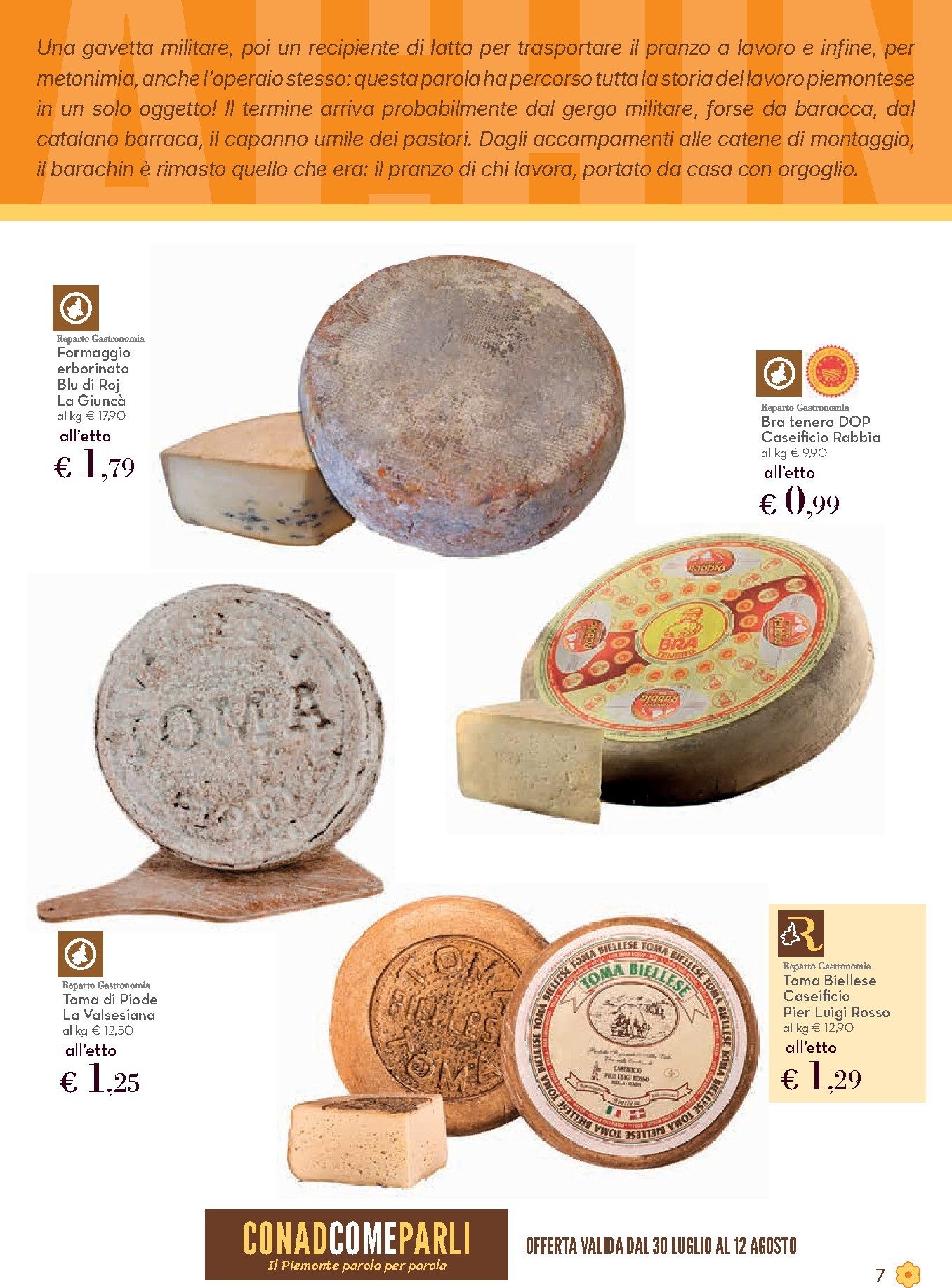 conad - Volantino Conad - Barachini per la prossima settimana dal giovedì 30/07/2026 al mercoledì 12/08/2026 - page: 7