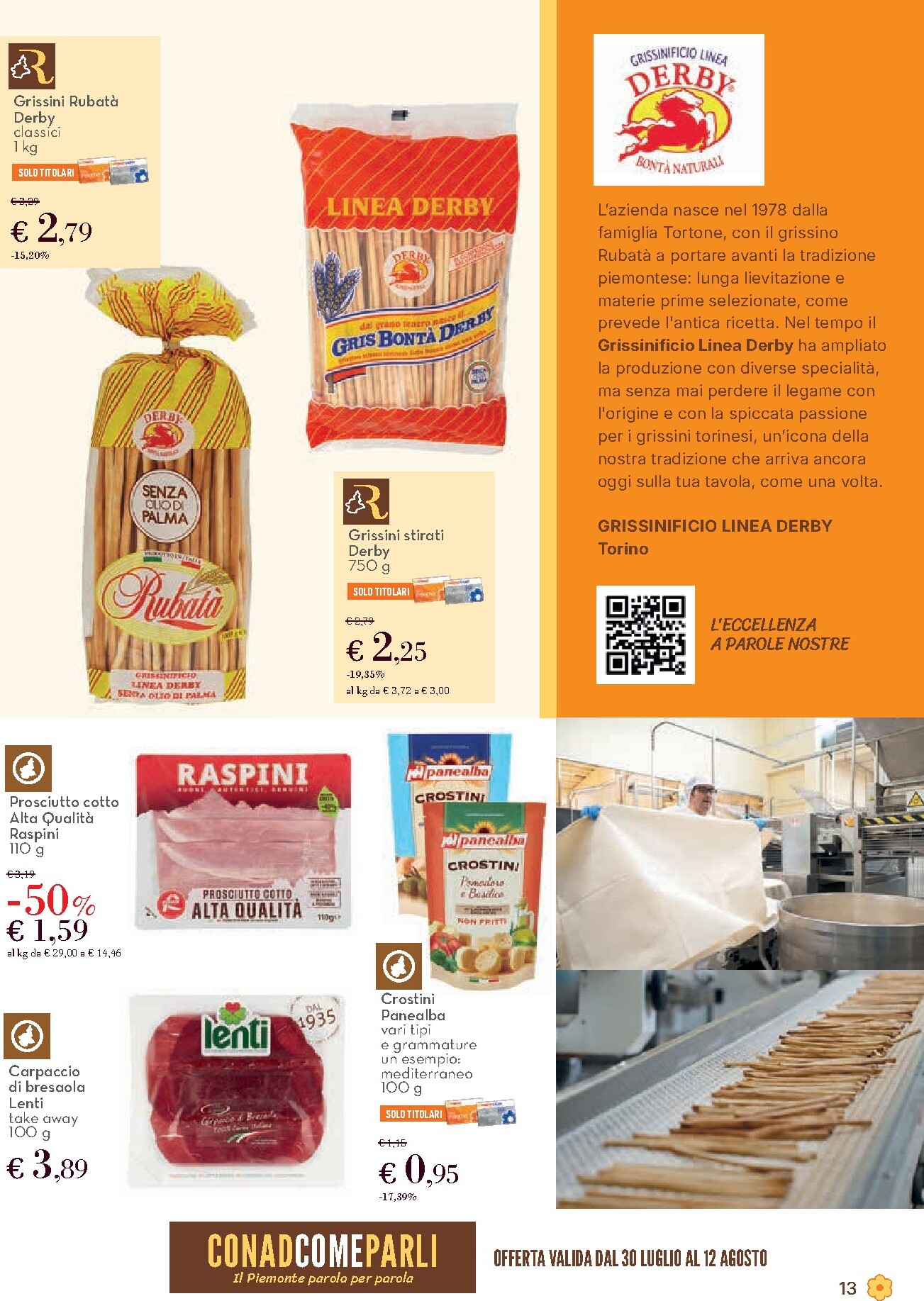 conad - Volantino Conad - Barachini per la prossima settimana dal giovedì 30/07/2026 al mercoledì 12/08/2026 - page: 13
