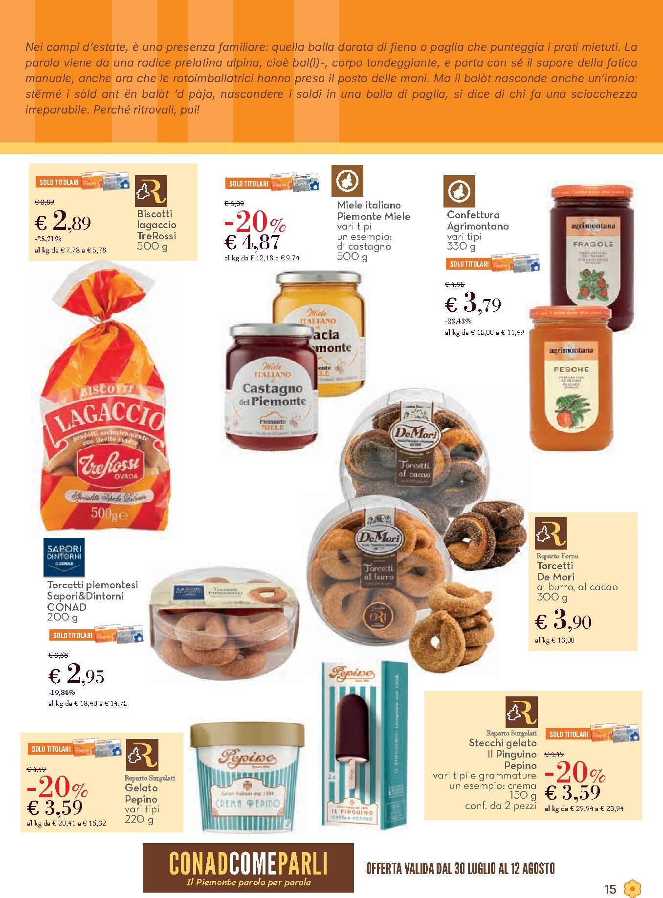 conad - Volantino Conad - Barachini per la prossima settimana dal giovedì 30/07/2026 al mercoledì 12/08/2026 - page: 15