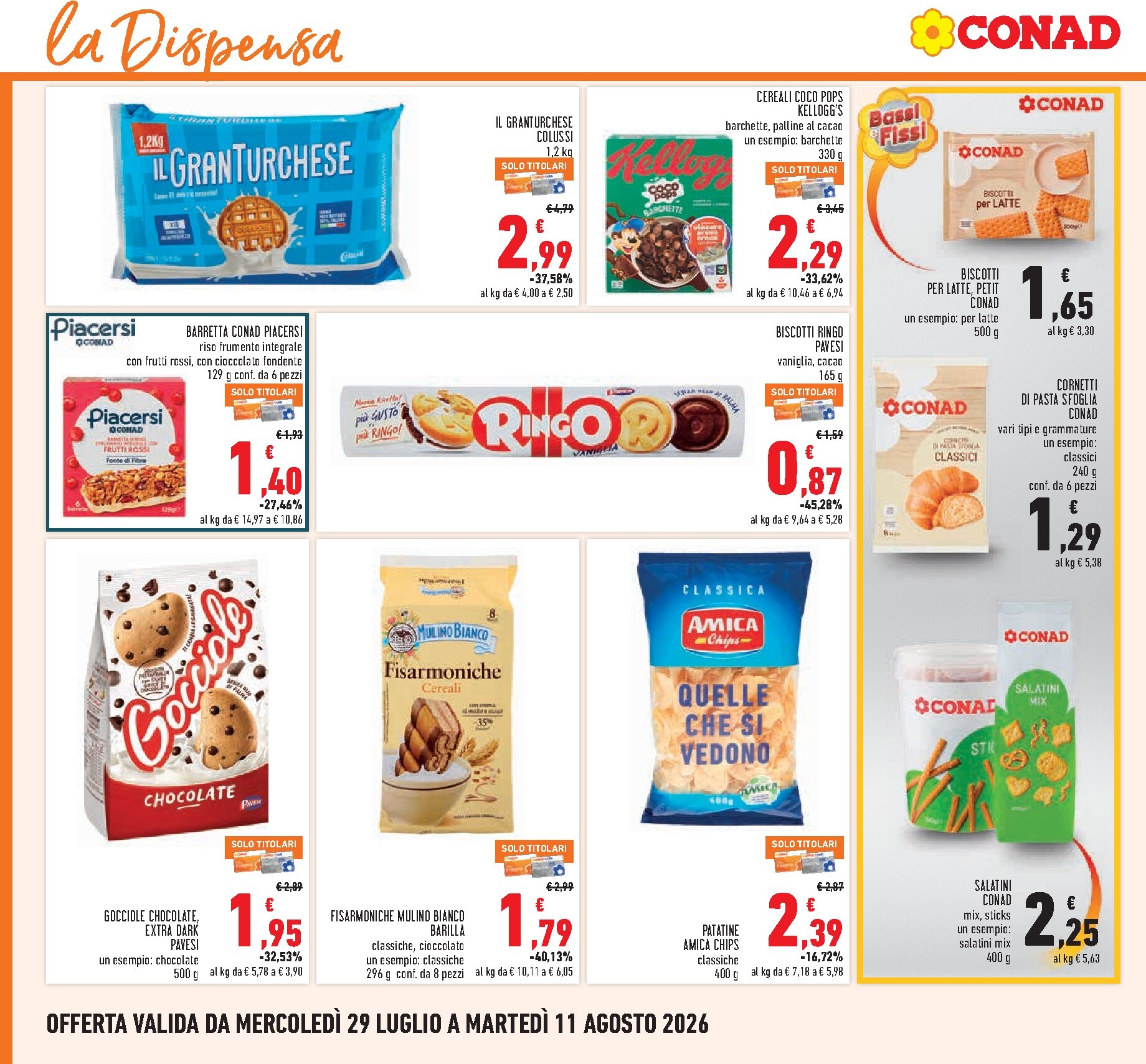 conad - Volantino Conad per la prossima settimana dal mercoledì 29/07/2026 al martedì 11/08/2026 - page: 14