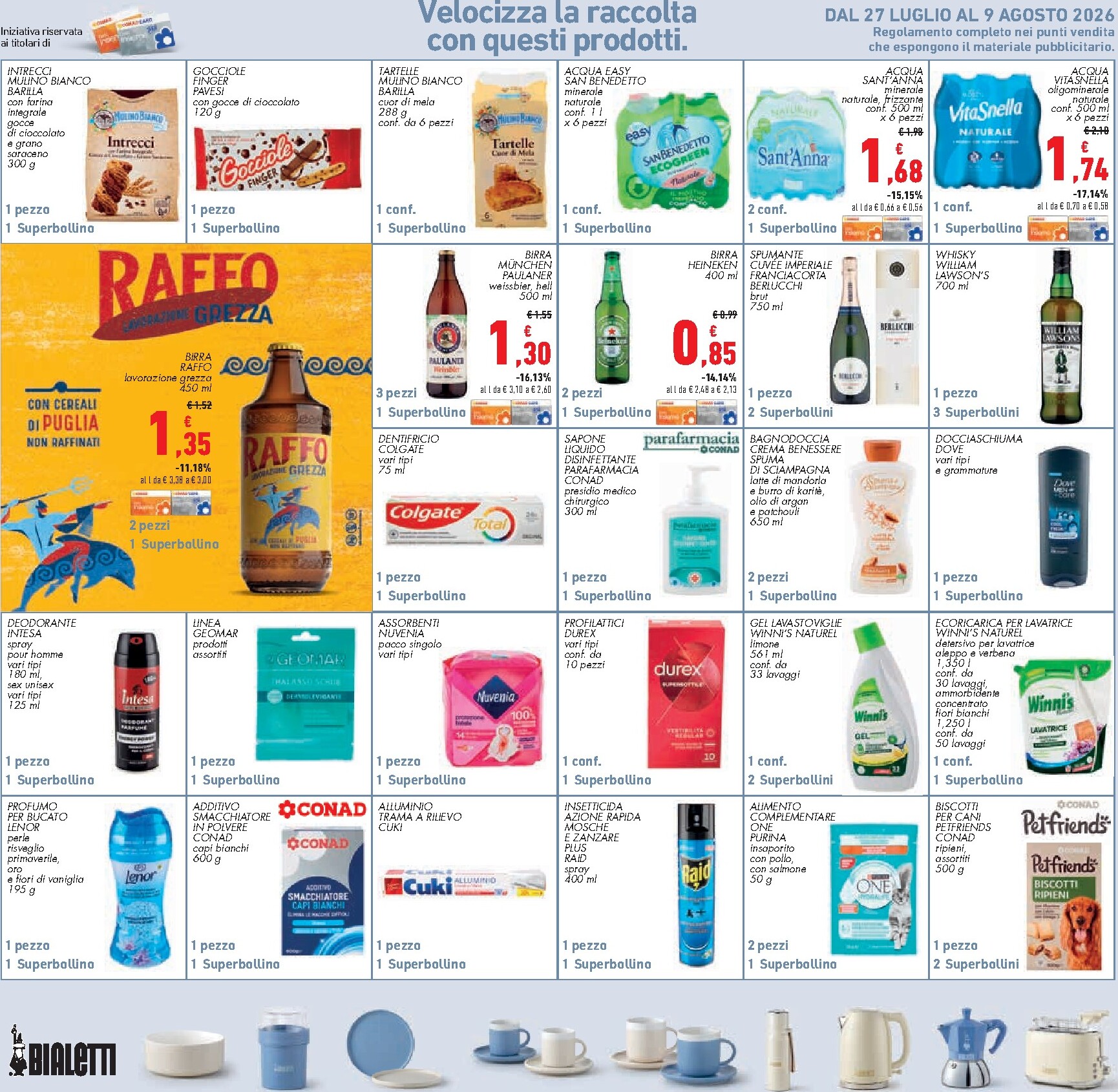 conad - Volantino Conad per la prossima settimana dal mercoledì 29/07/2026 al martedì 11/08/2026 - page: 22