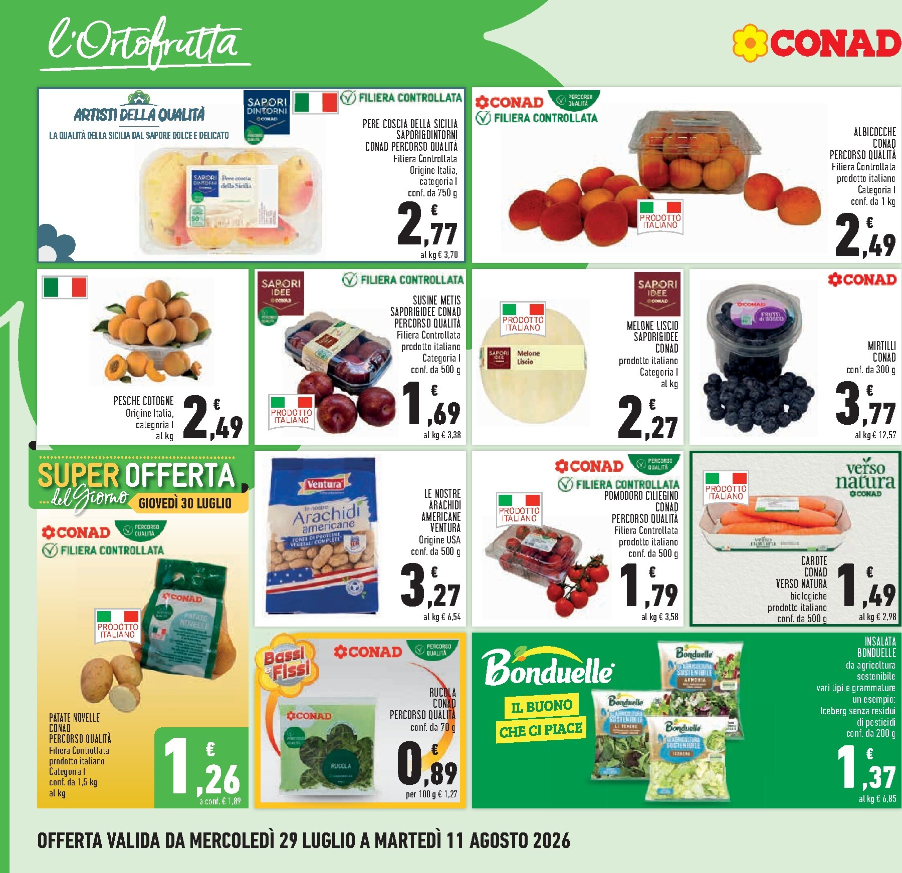 conad - Volantino Conad per la prossima settimana dal mercoledì 29/07/2026 al martedì 11/08/2026 - page: 2
