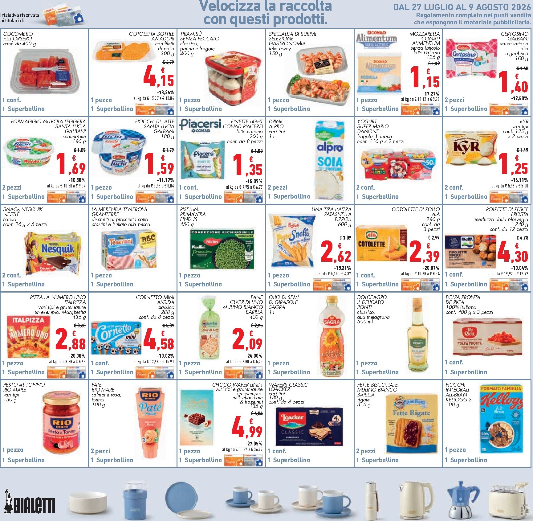 conad - Volantino Conad per la prossima settimana dal mercoledì 29/07/2026 al martedì 11/08/2026 - page: 21