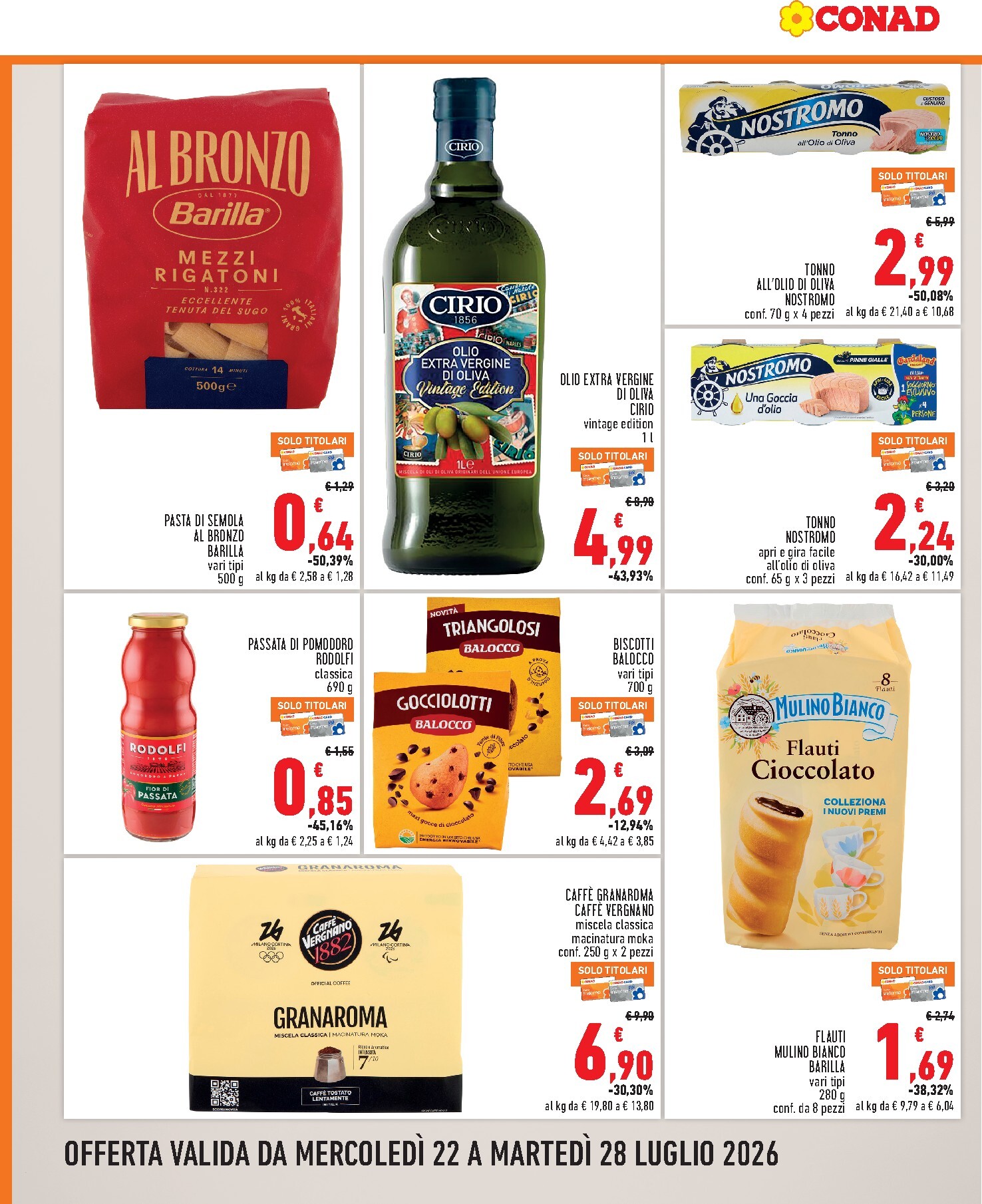 conad - Volantino attuale di Conad - Convenienza Piú valido dal mercoledì 22/07/2026 al martedì 28/07/2026 - page: 6
