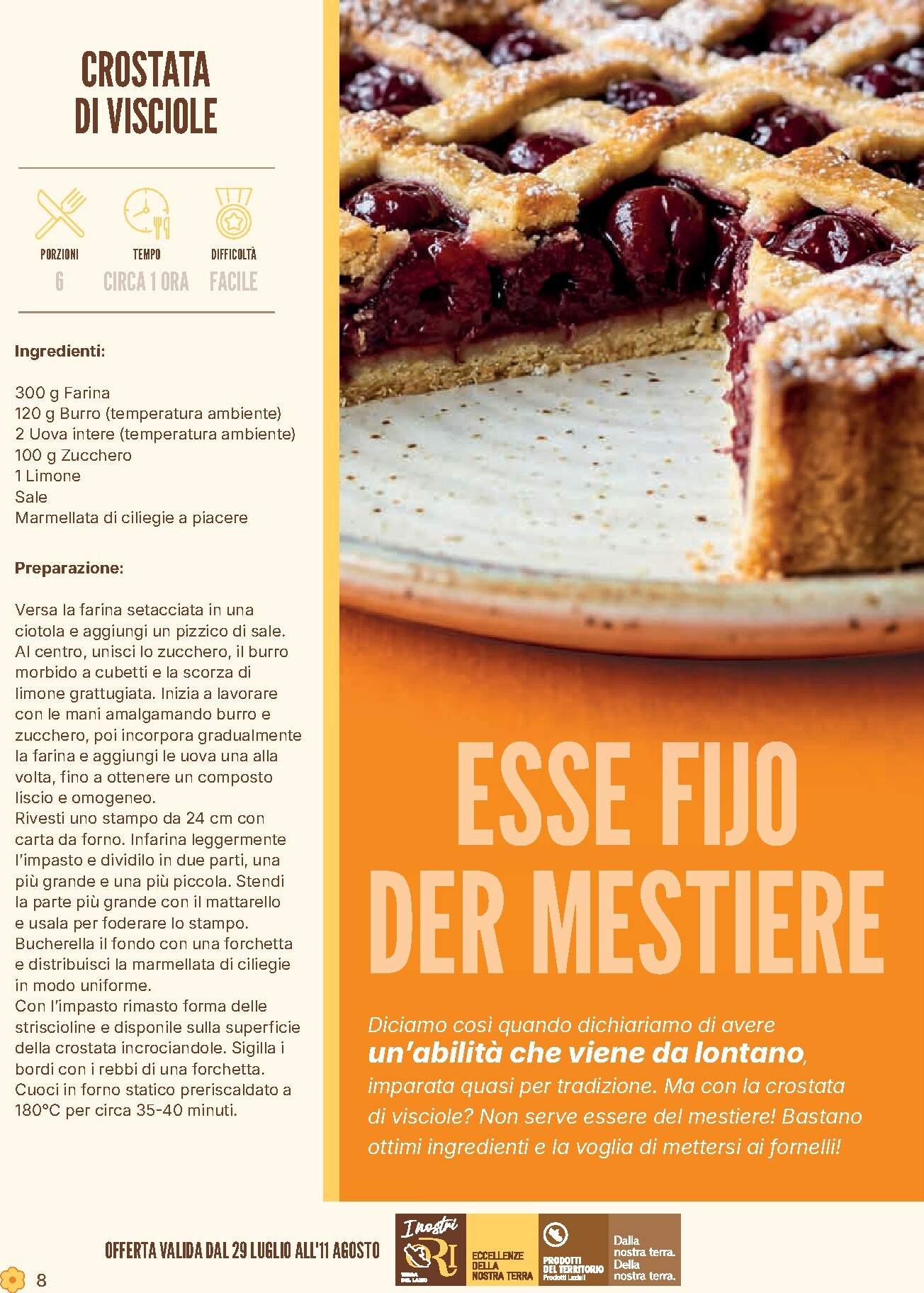 conad - Volantino Conad - Sapori e Mestieri per la prossima settimana dal mercoledì 29/07/2026 al martedì 11/08/2026 - page: 8