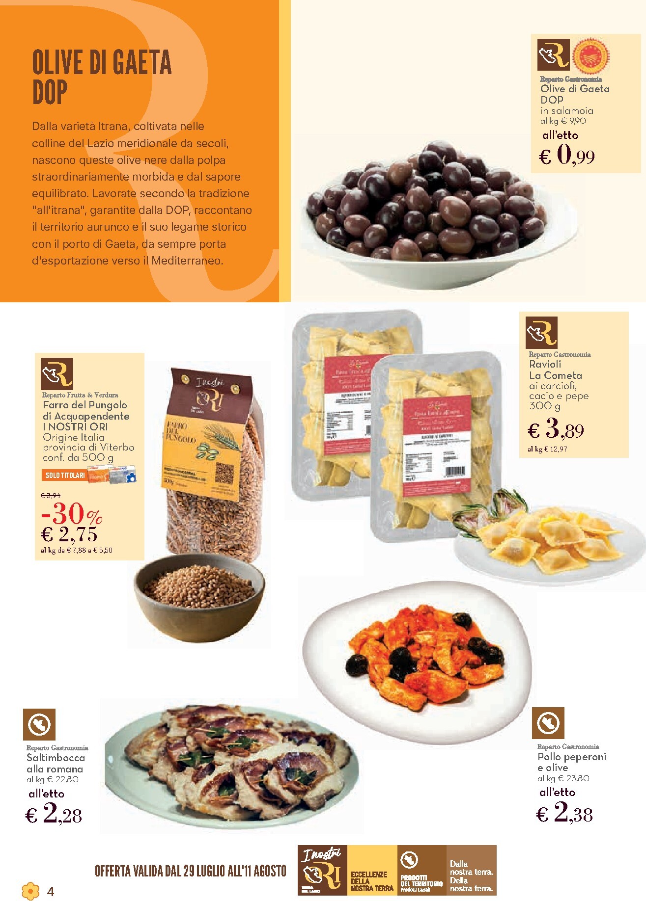conad - Volantino Conad - Sapori e Mestieri per la prossima settimana dal mercoledì 29/07/2026 al martedì 11/08/2026 - page: 4