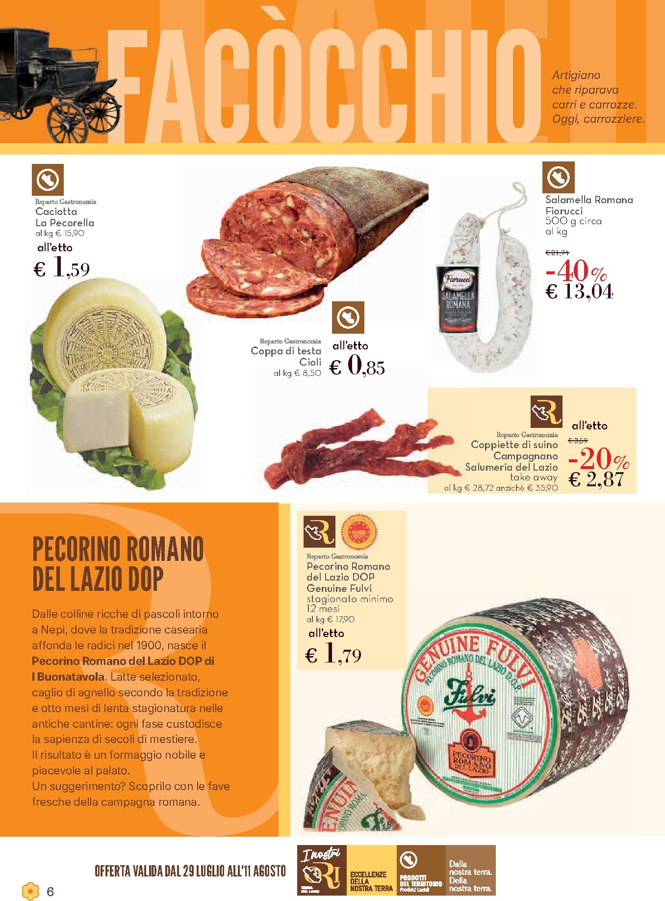 conad - Volantino Conad - Sapori e Mestieri per la prossima settimana dal mercoledì 29/07/2026 al martedì 11/08/2026 - page: 6