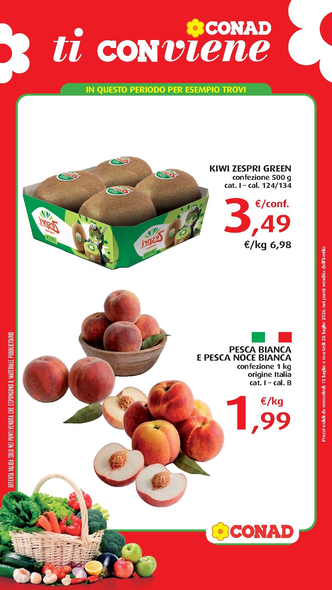 conad - Volantino attuale di Conad - Ti conviene valido dal mercoledì 15/07/2026 al martedì 28/07/2026 - page: 3