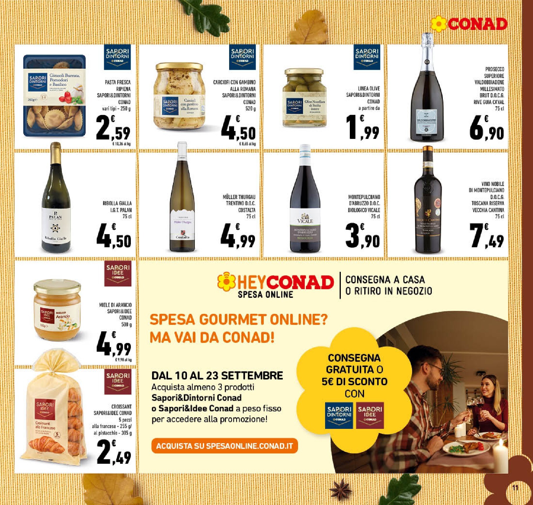 conad - Volantino futuro Conad valido dal mercoledì 09/09/2026 al domenica 20/09/2026 - page: 11
